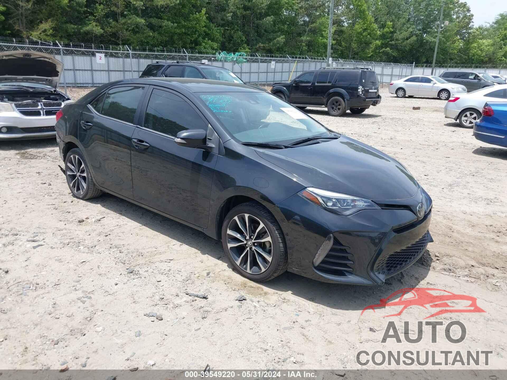 TOYOTA COROLLA 2019 - 2T1BURHE4KC221501