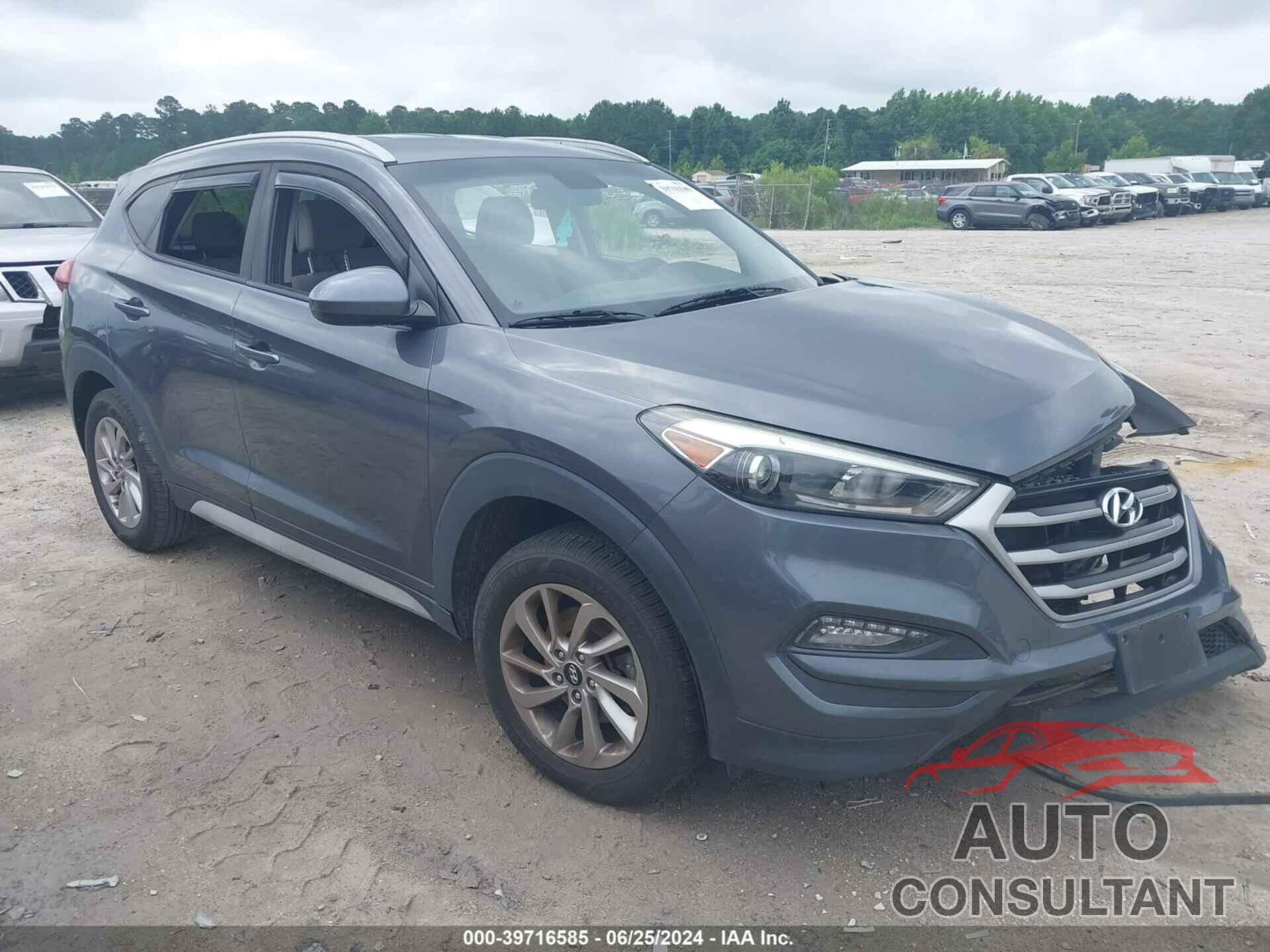 HYUNDAI TUCSON 2018 - KM8J3CA44JU684104