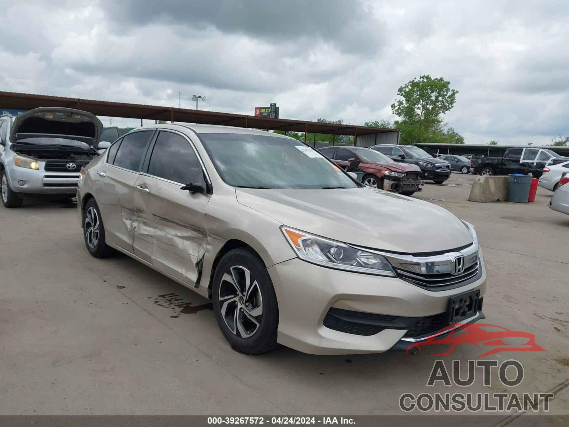 HONDA ACCORD 2017 - 1HGCR2F39HA227758