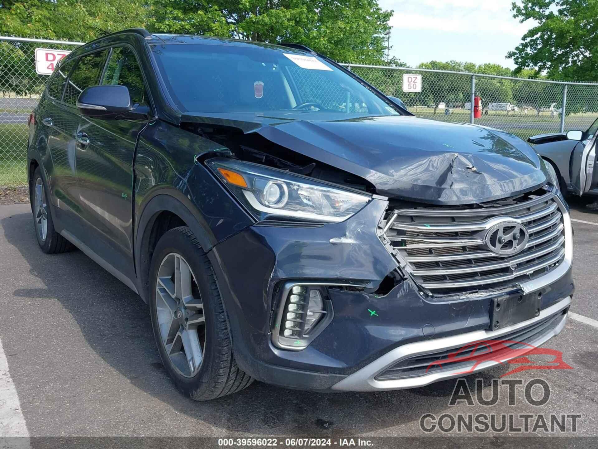 HYUNDAI SANTA FE XL 2019 - KM8SR4HF3KU298615