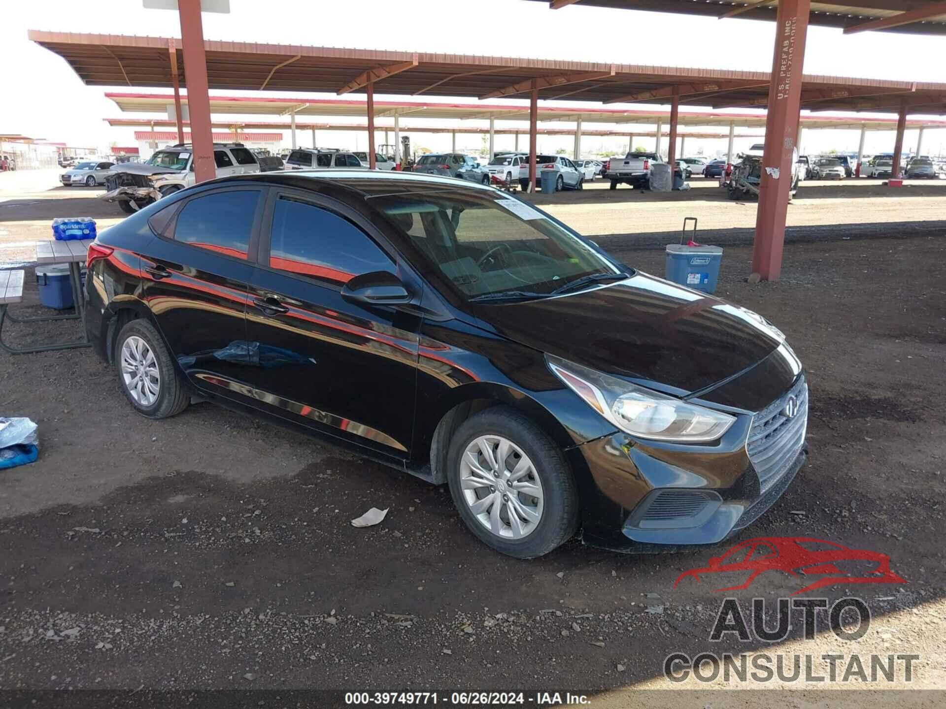 HYUNDAI ACCENT 2018 - 3KPC24A32JE033193