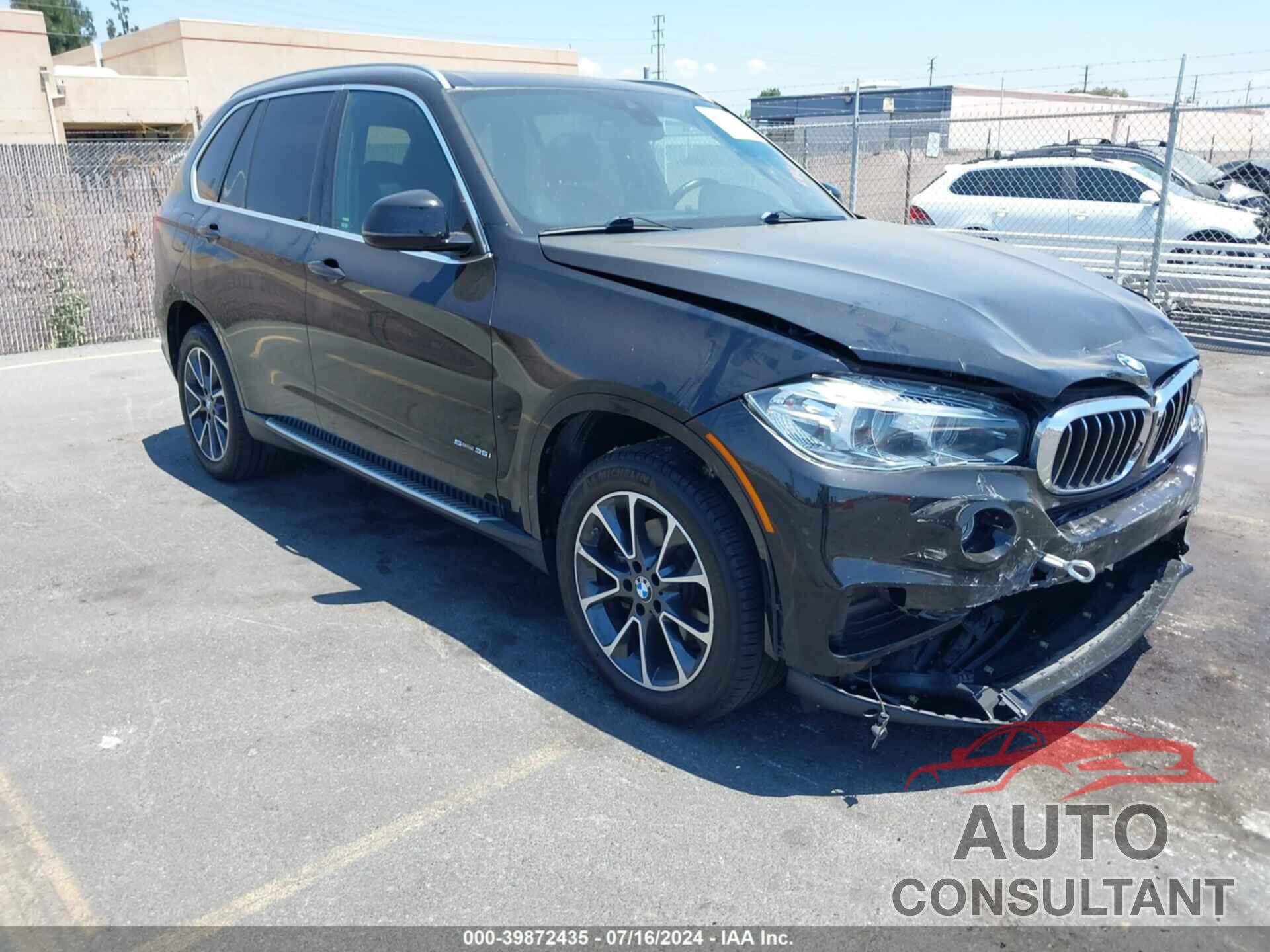 BMW X5 2017 - 5UXKR2C52H0U19561