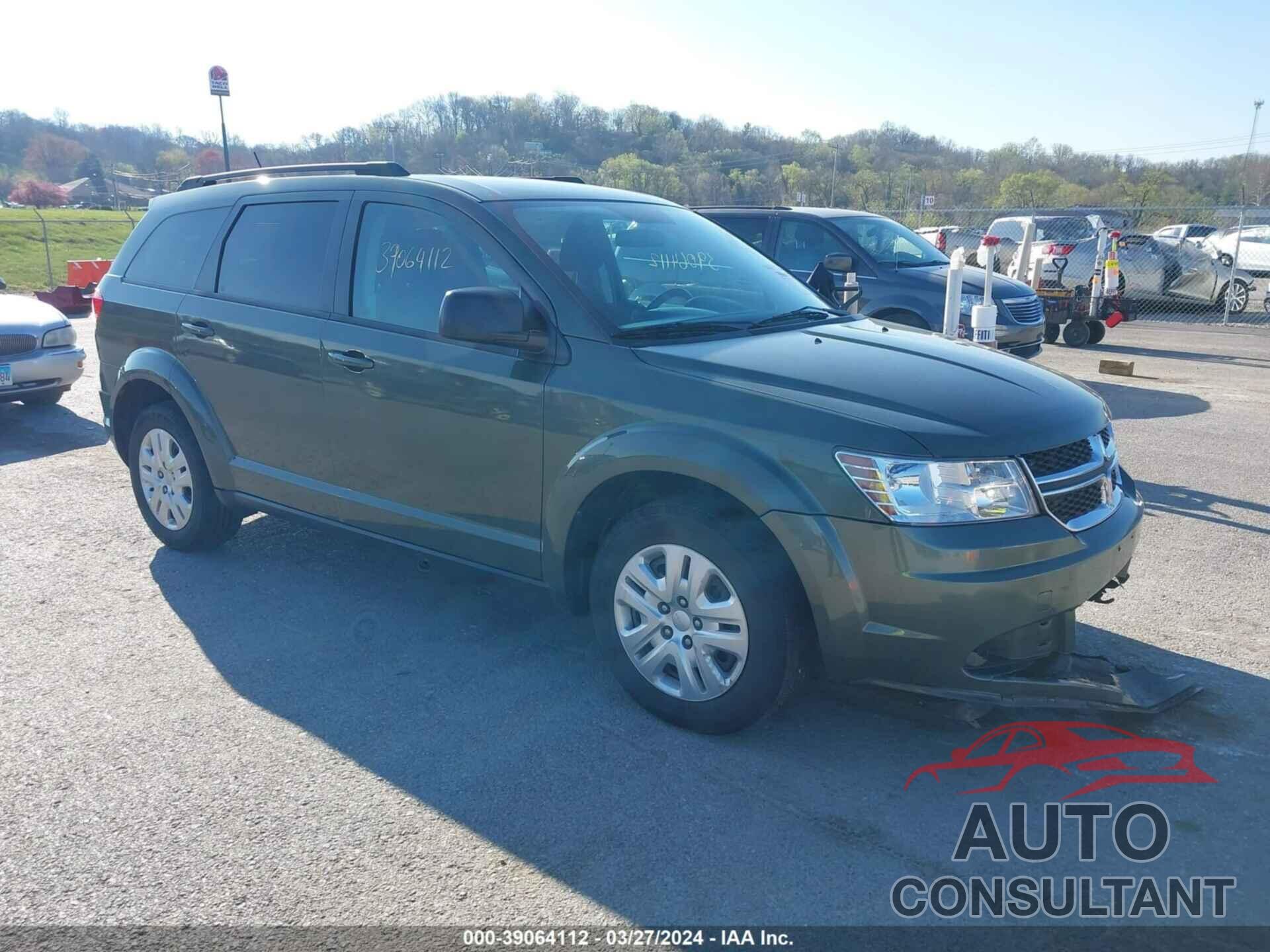 DODGE JOURNEY 2018 - 3C4PDCAB8JT169918