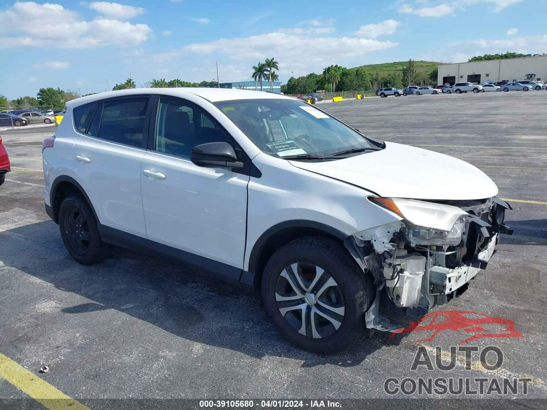 TOYOTA RAV4 2017 - 2T3ZFREV9HW363323