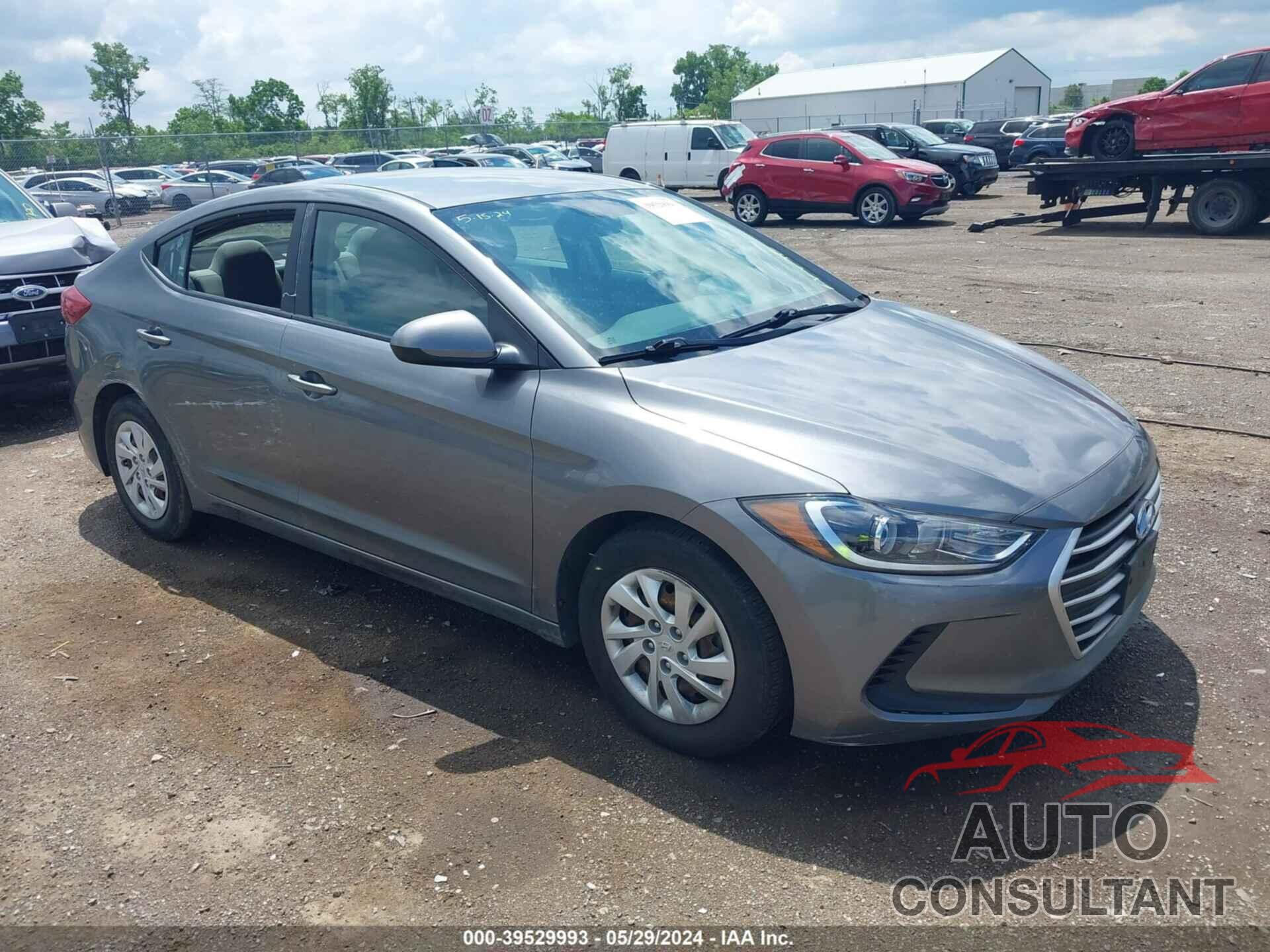HYUNDAI ELANTRA 2018 - 5NPD74LF0JH322646