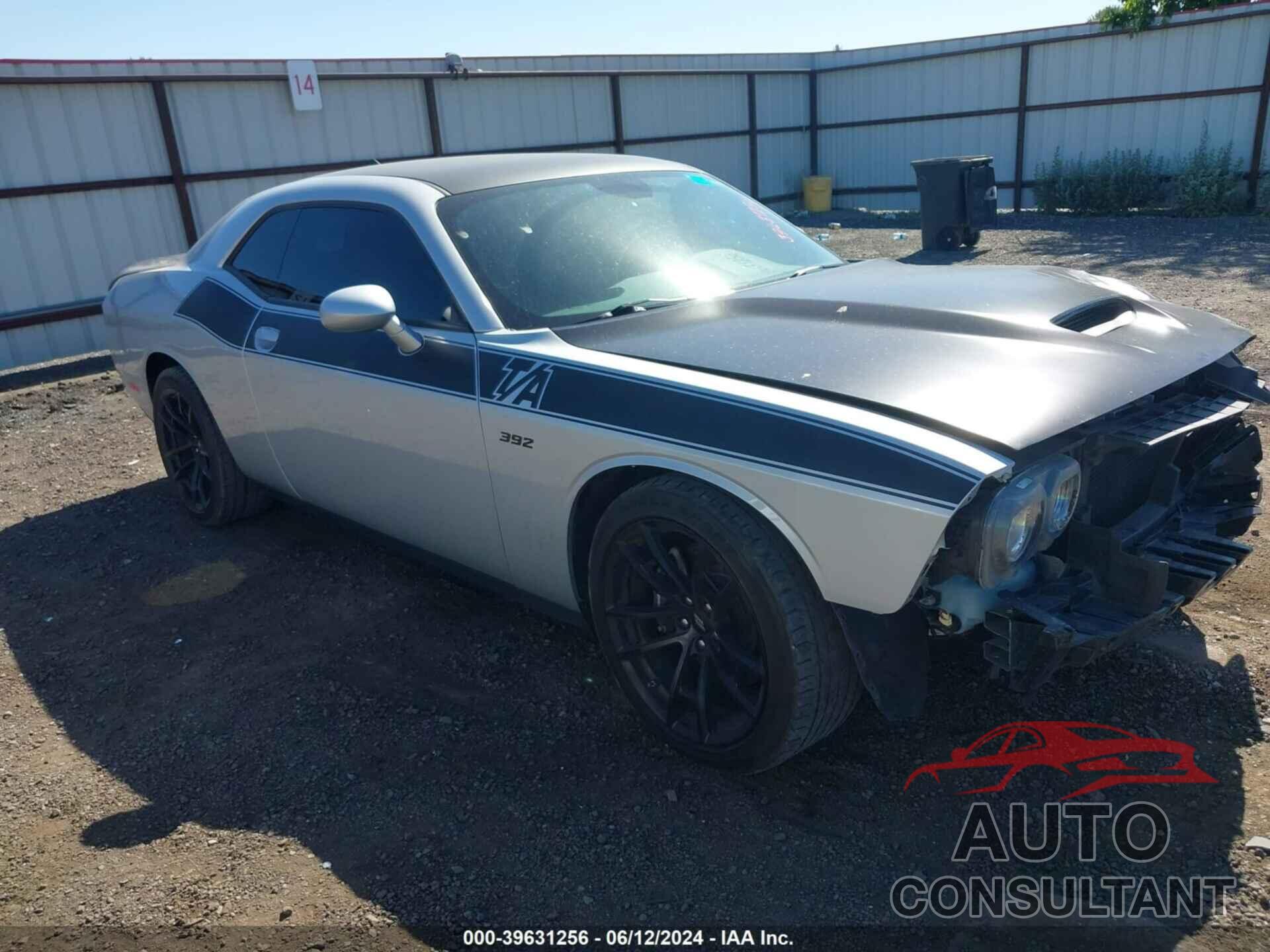 DODGE CHALLENGER 2019 - 2C3CDZFJ2KH626108