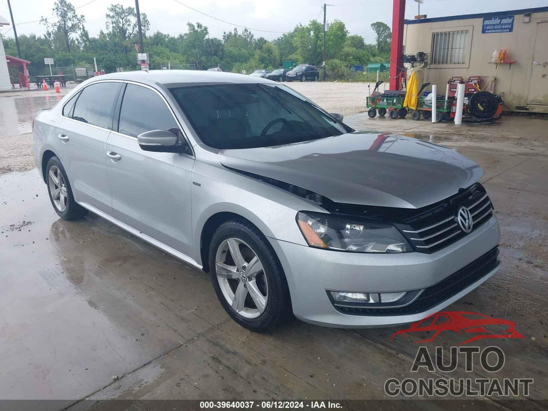 VOLKSWAGEN PASSAT 2015 - 1VWAS7A3XFC118318