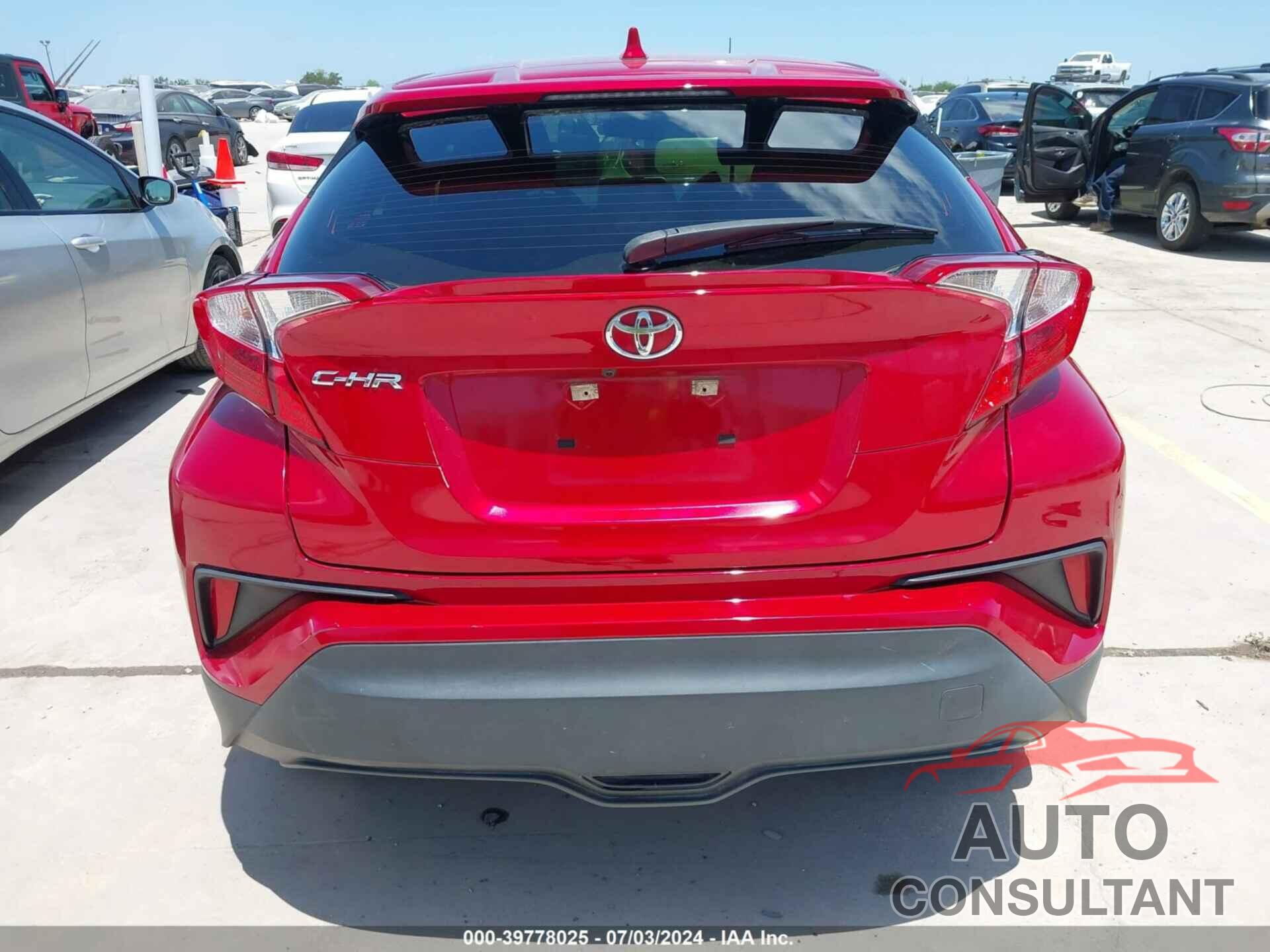TOYOTA C-HR 2020 - JTNKHMBX5L1070705