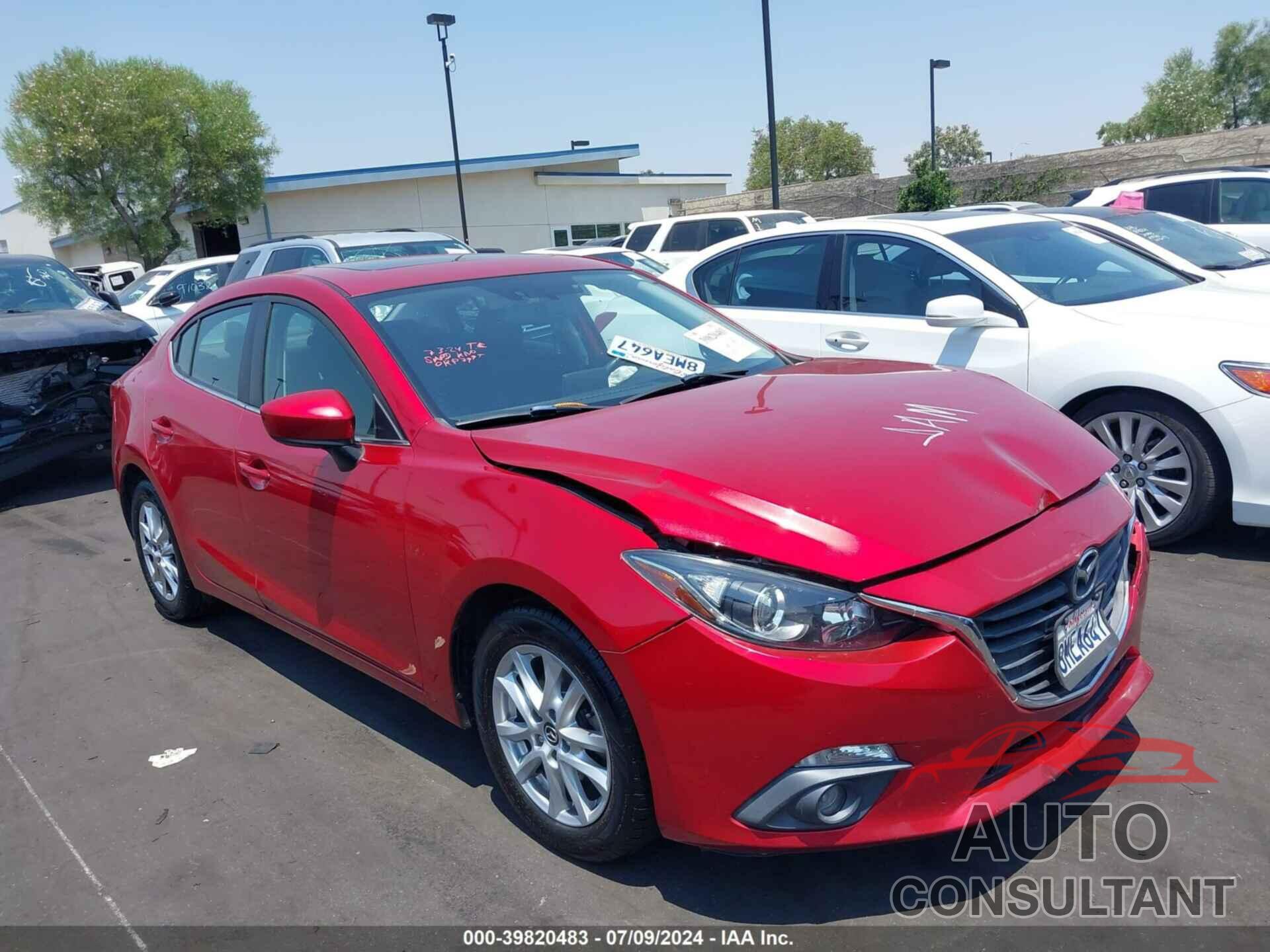 MAZDA MAZDA3 2016 - 3MZBM1W75GM269252