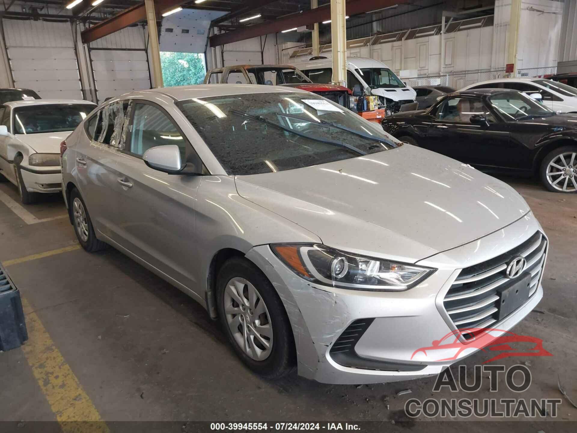 HYUNDAI ELANTRA 2018 - 5NPD74LF8JH351344