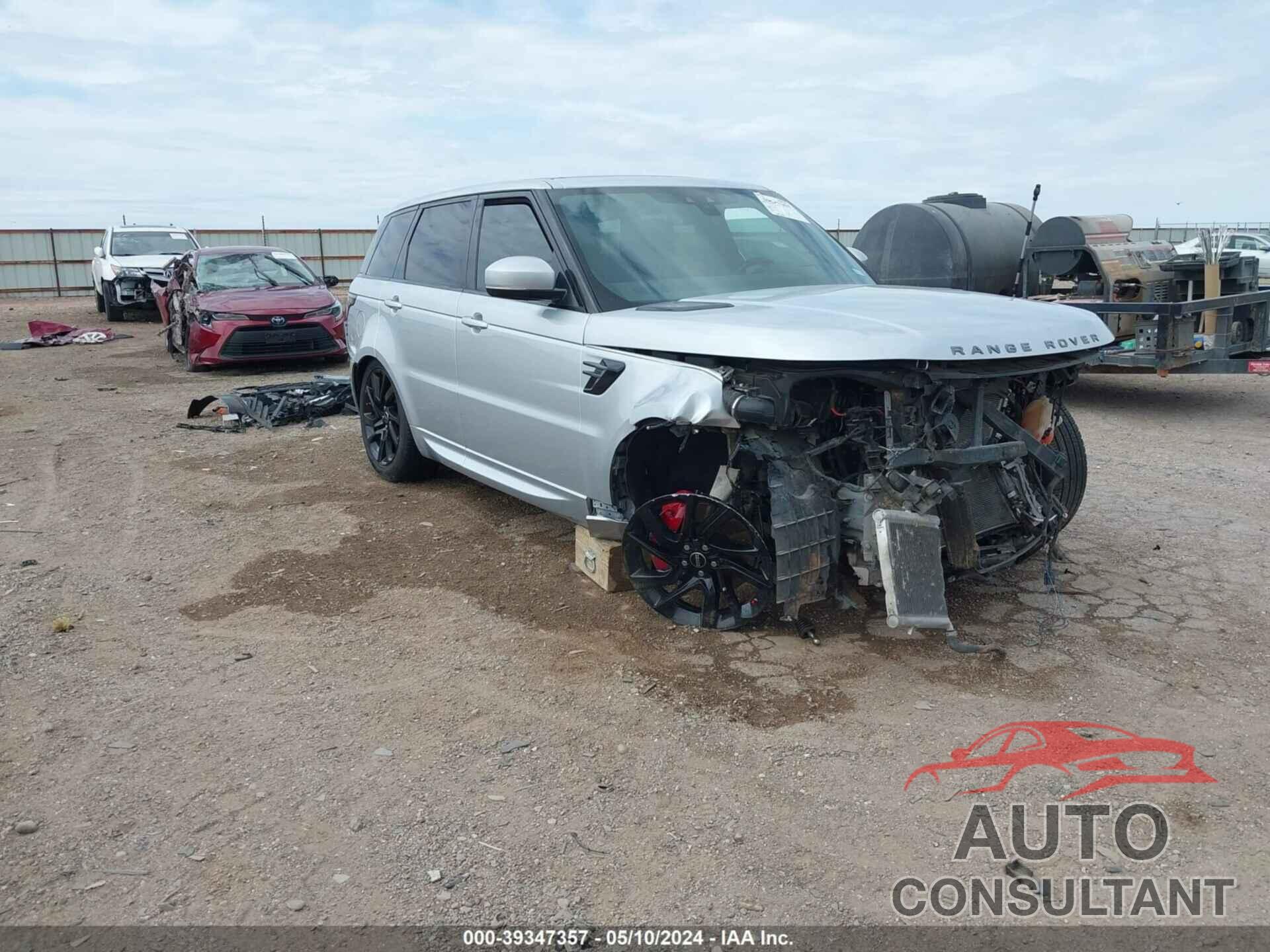 LAND ROVER RANGE ROVER SPORT 2019 - SALWR2RE2KA840748