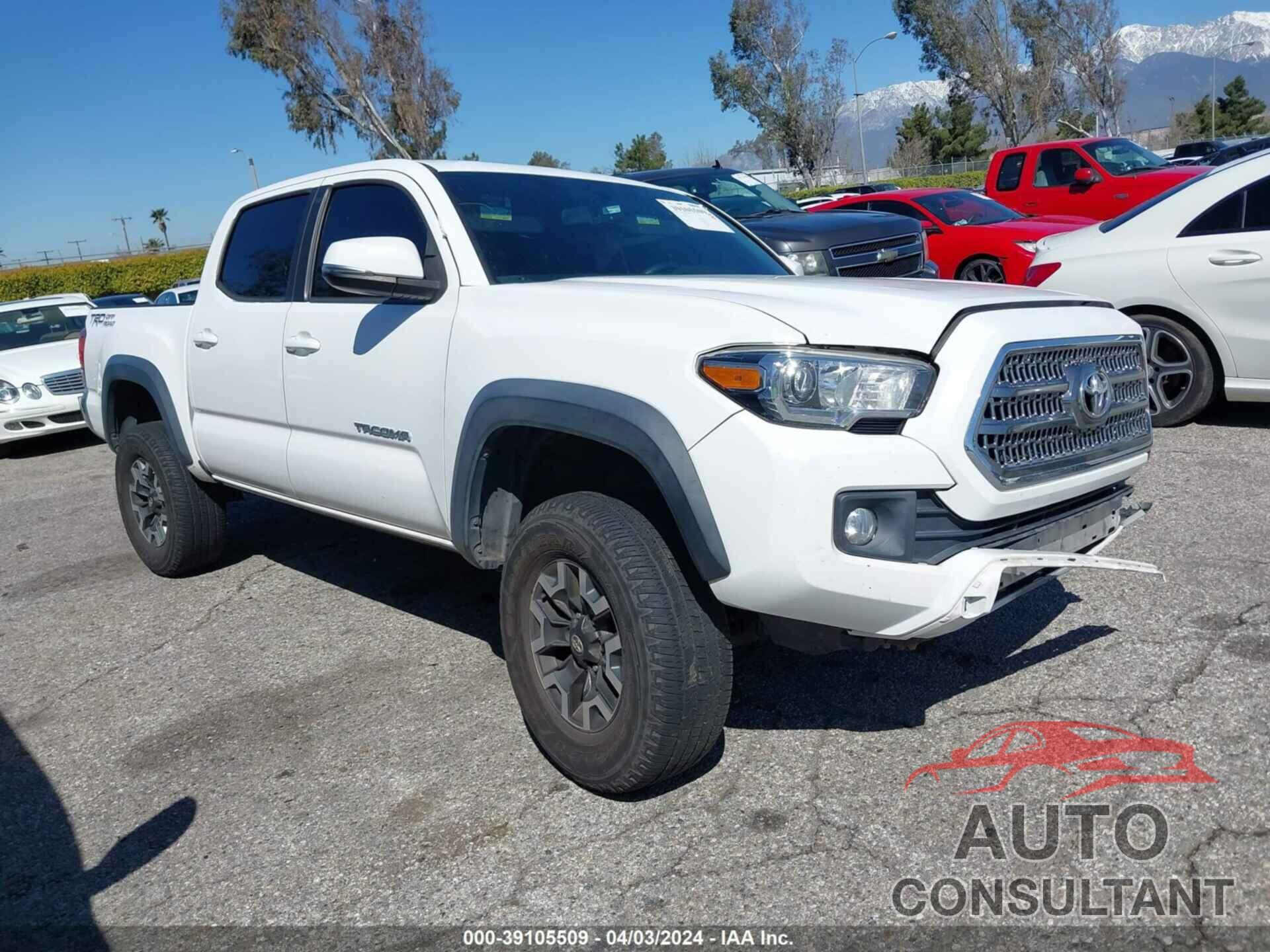 TOYOTA TACOMA 2017 - 3TMAZ5CN0HM052140