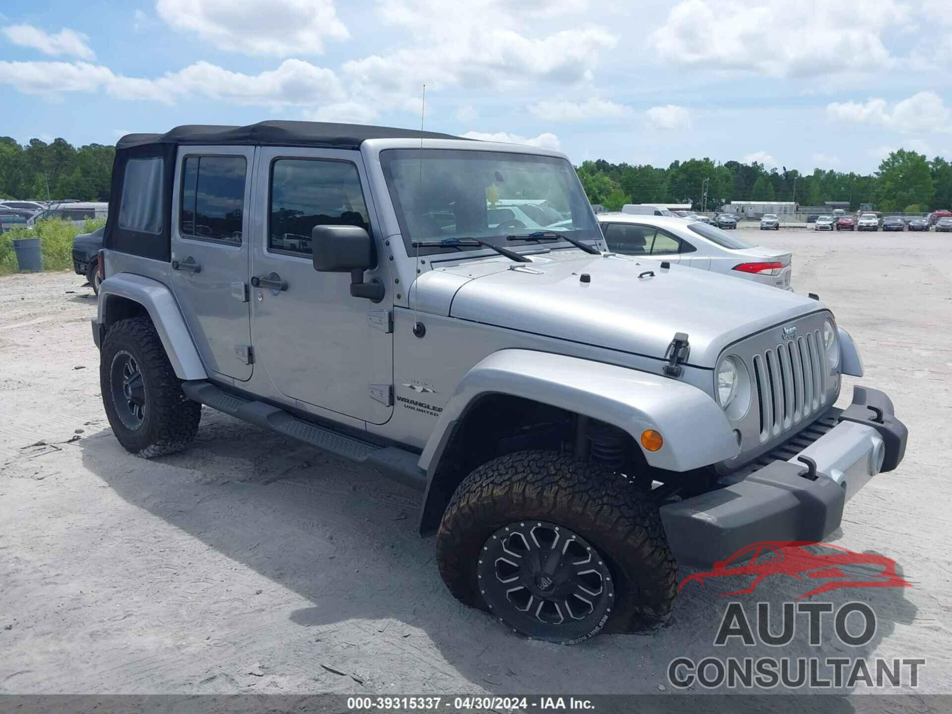 JEEP WRANGLER UNLIMITED 2016 - 1C4BJWEG7GL304370