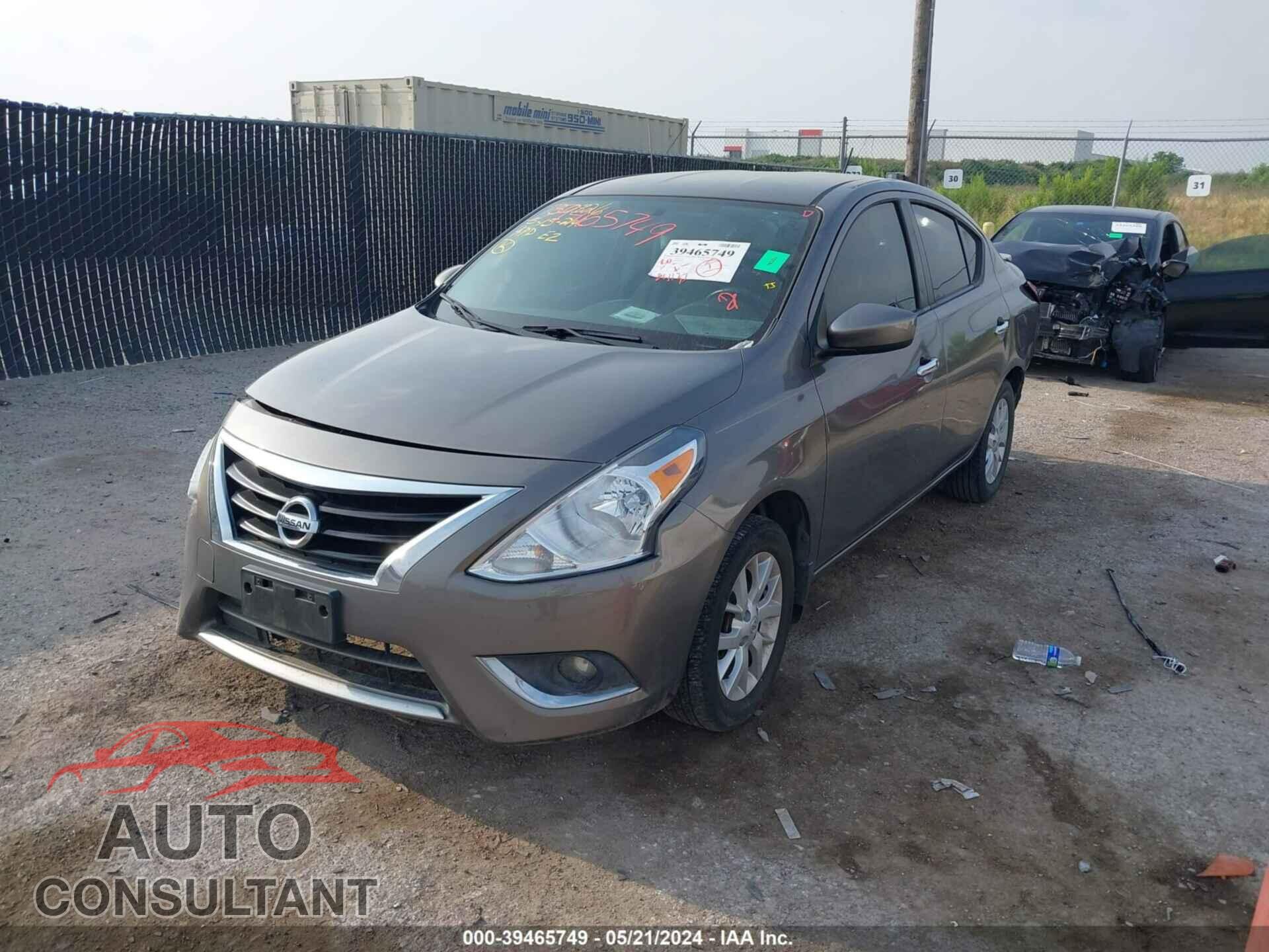 NISSAN VERSA 2017 - 3N1CN7AP3HL886383