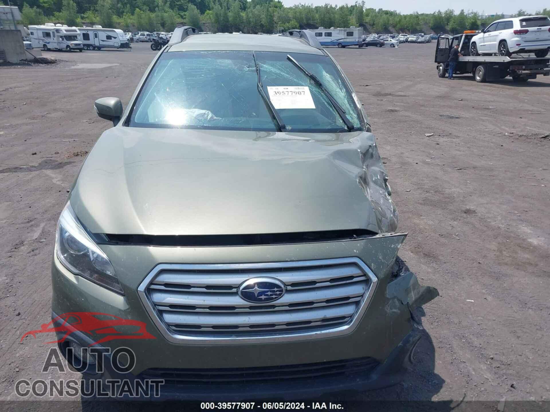 SUBARU OUTBACK 2017 - 4S4BSAFC7H3315801