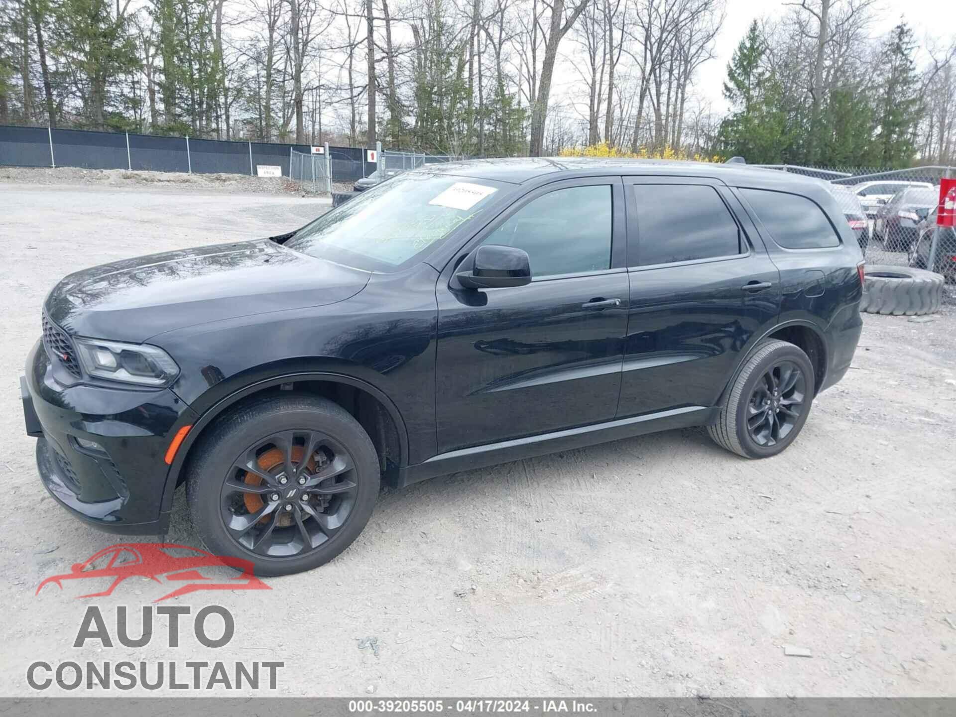 DODGE DURANGO 2021 - 1C4RDJDG9MC522347