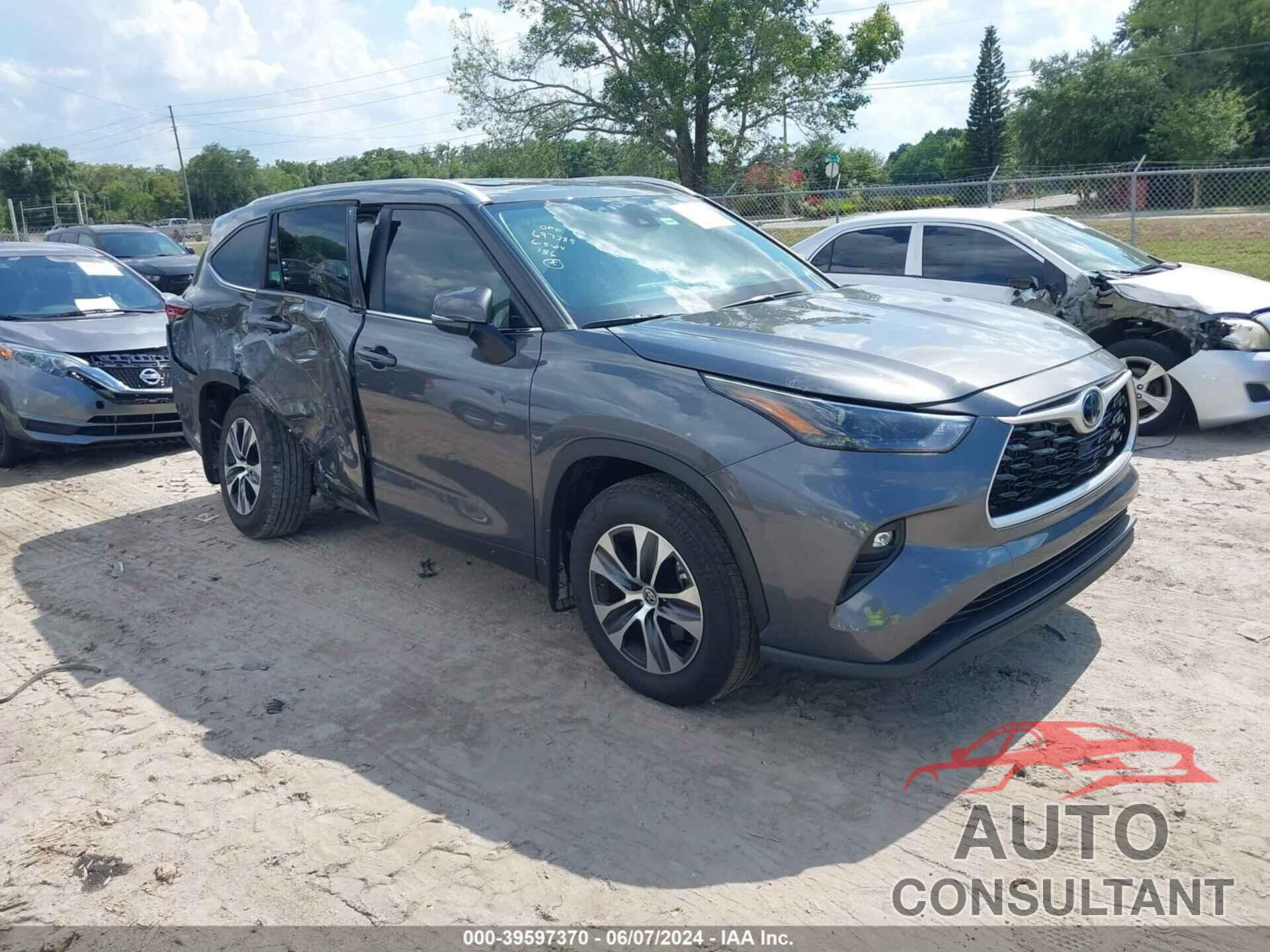 TOYOTA HIGHLANDER 2024 - 5TDKDRAH7RS052872