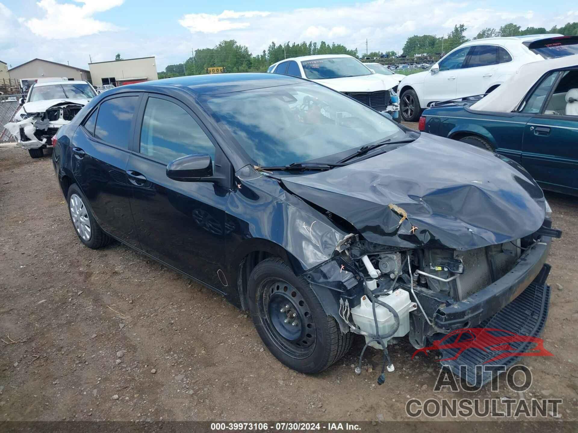 TOYOTA COROLLA 2018 - 2T1BURHE8JC005827