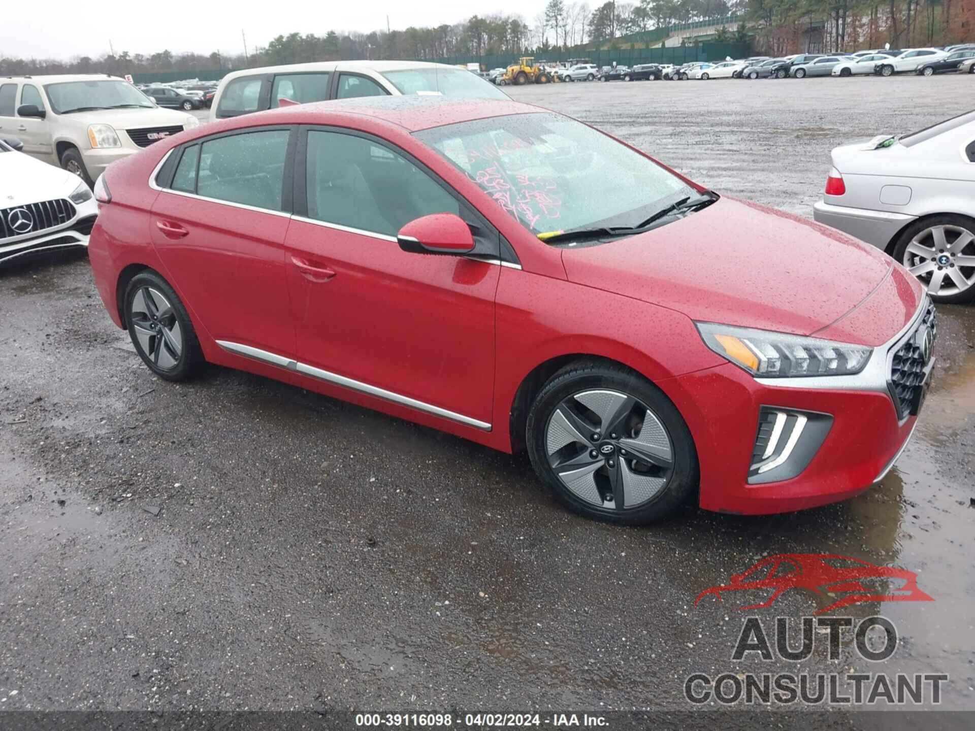 HYUNDAI IONIQ HYBRID 2021 - KMHC85LC8MU256311