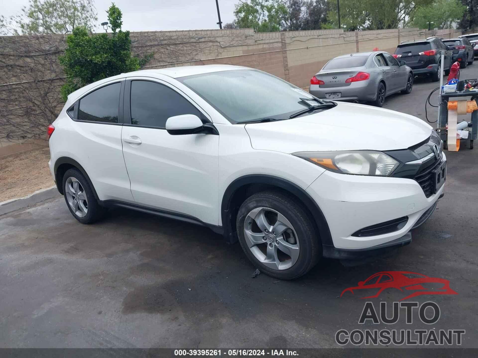 HONDA HR-V 2016 - 3CZRU5H39GM720941
