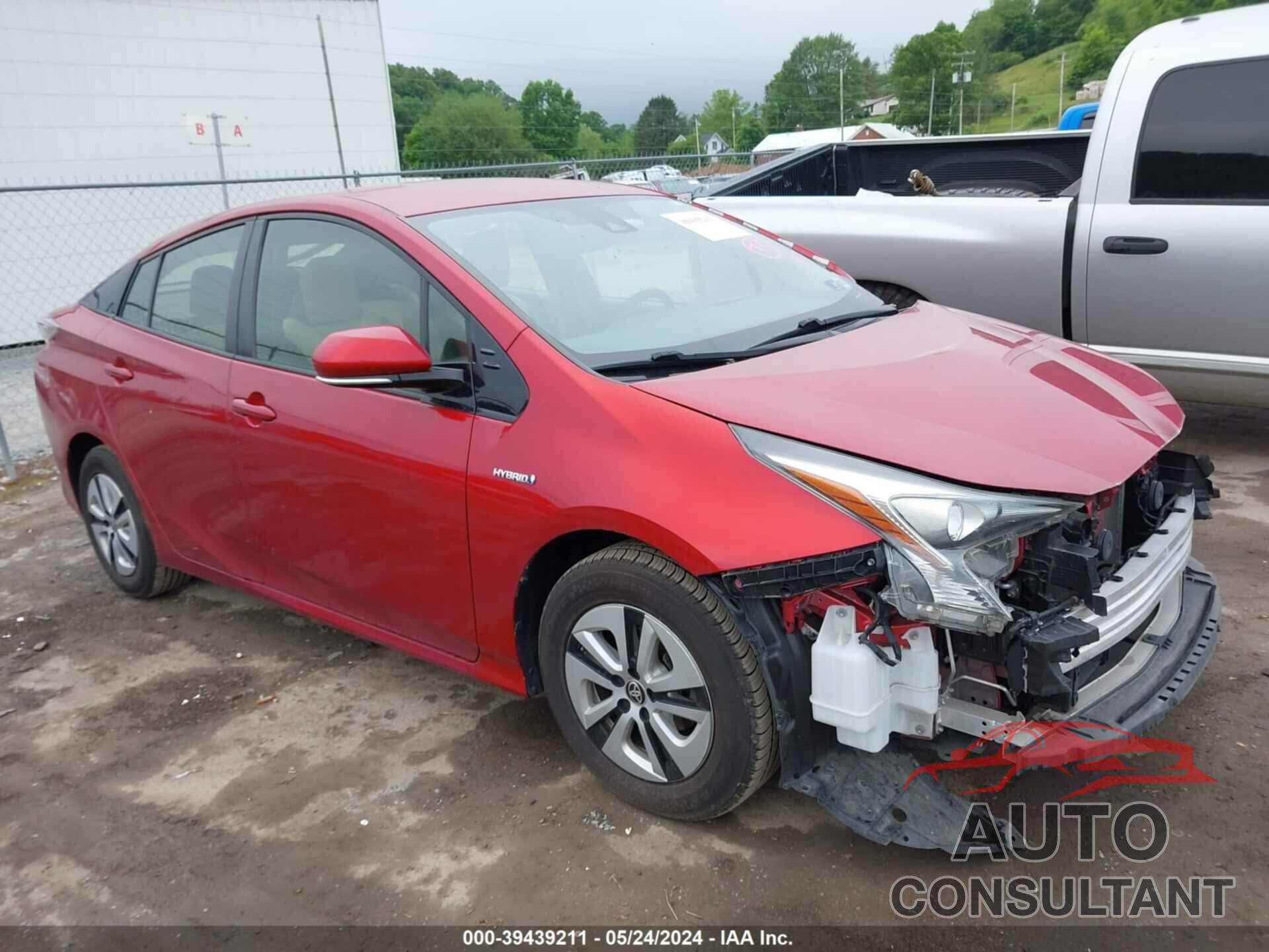 TOYOTA PRIUS 2017 - JTDKBRFU8H3562644