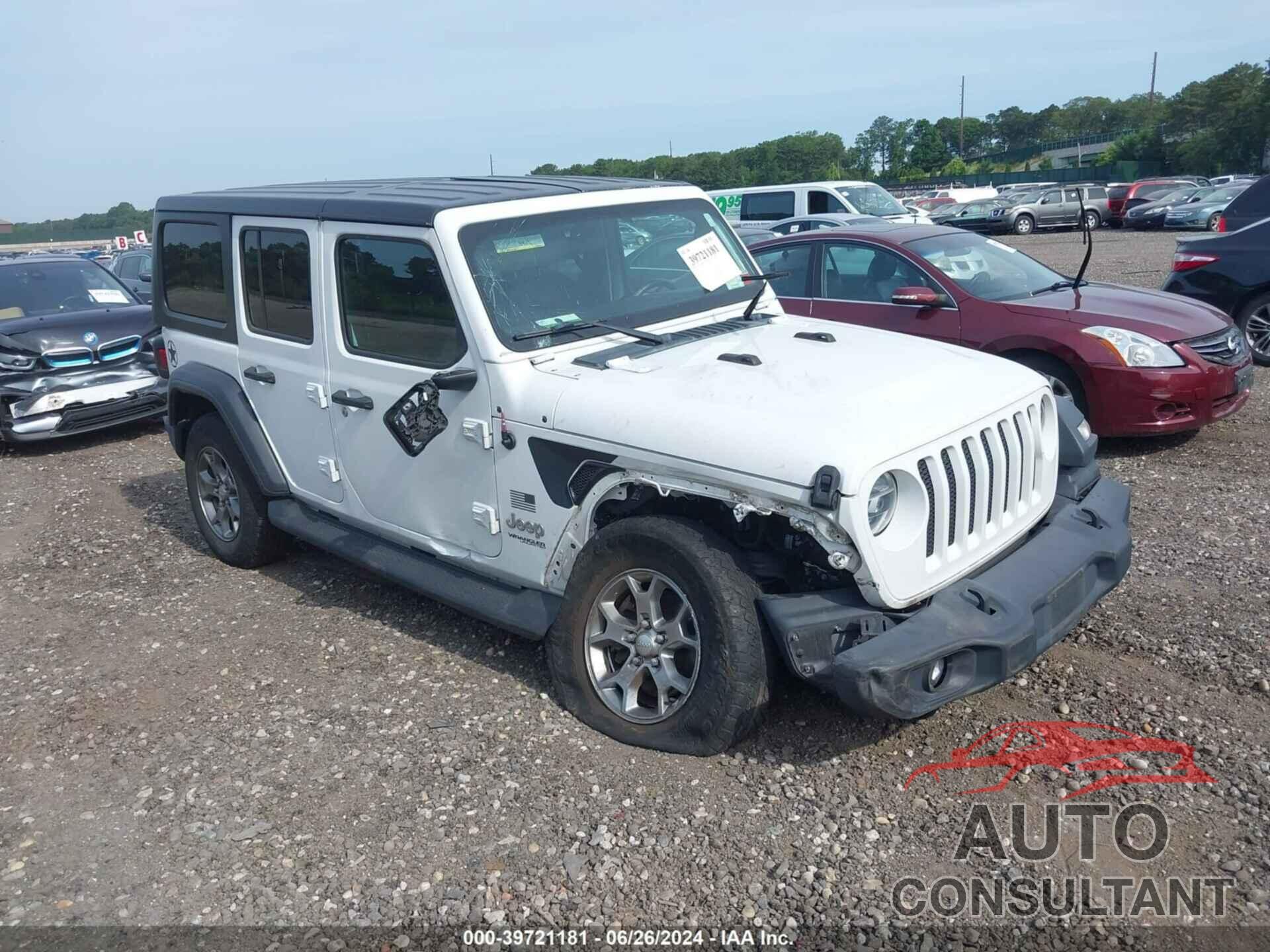 JEEP WRANGLER UNLIMITED 2020 - 1C4HJXDN8LW245306