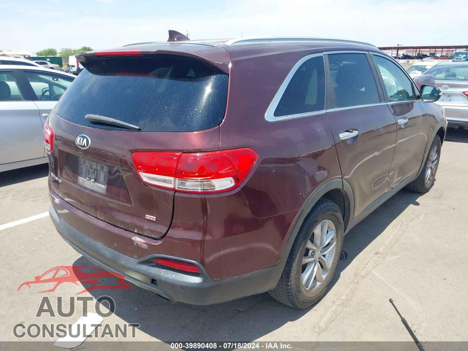 KIA SORENTO 2017 - 5XYPG4A31HG254994
