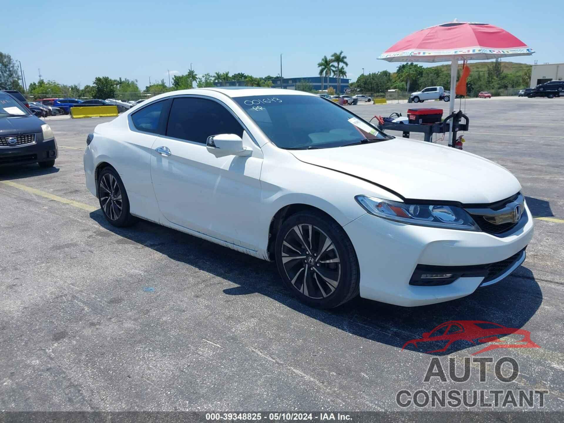 HONDA ACCORD 2016 - 1HGCT2B80GA001643