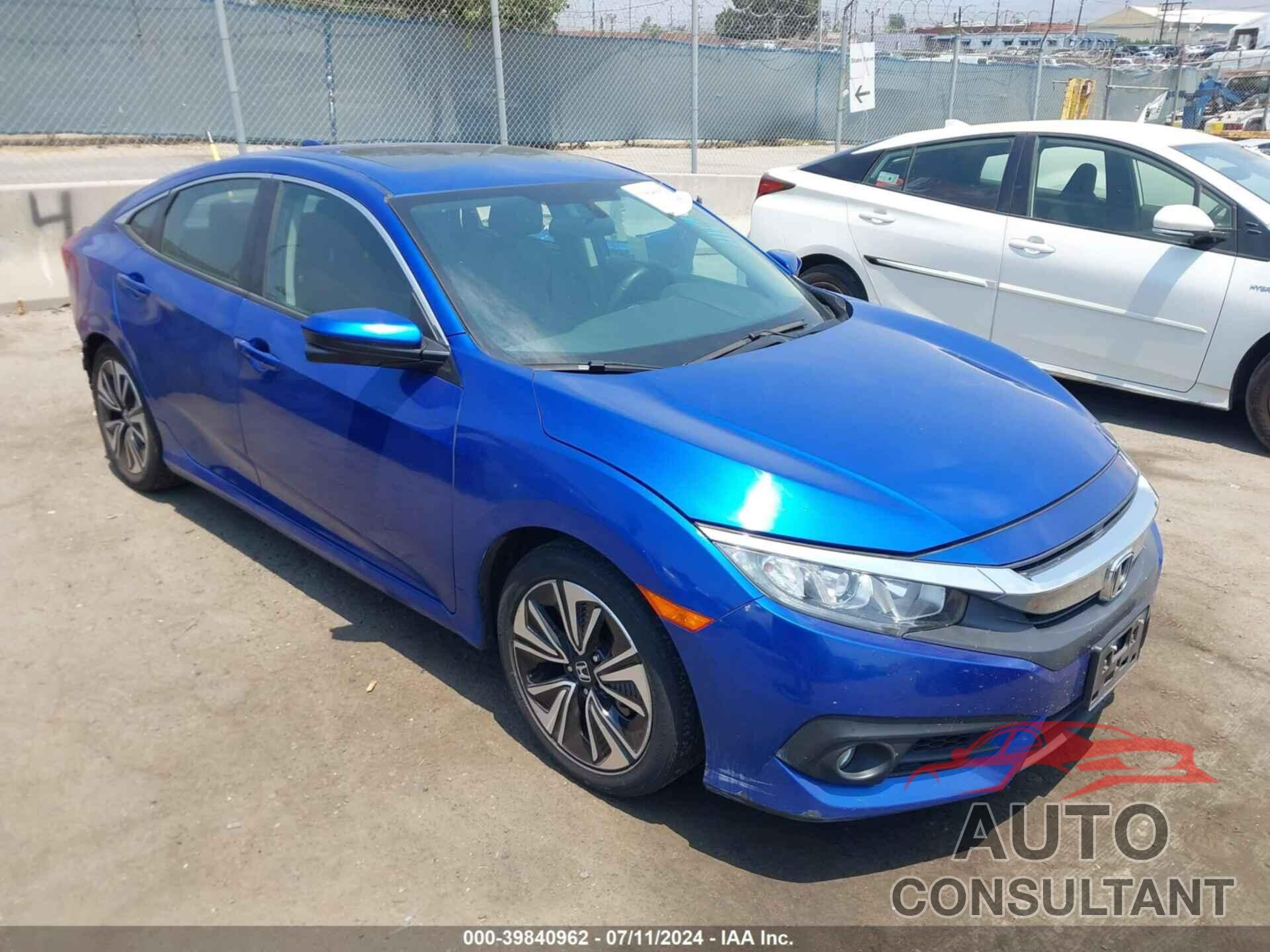 HONDA CIVIC 2016 - 2HGFC1F34GH654600