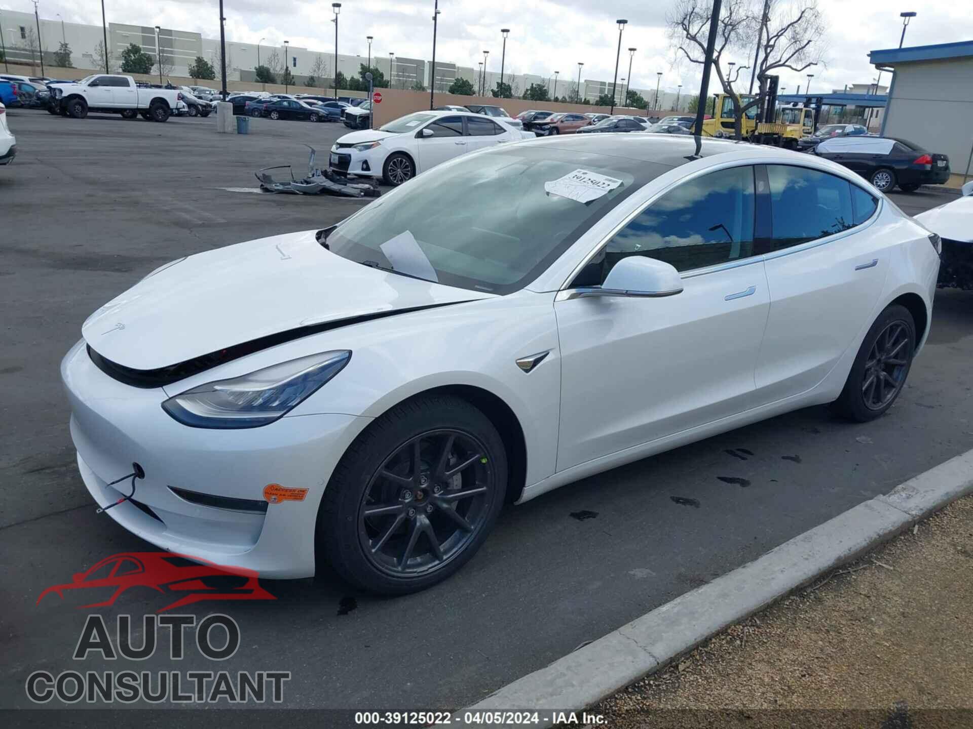 TESLA MODEL 3 2020 - 5YJ3E1EB8LF619286