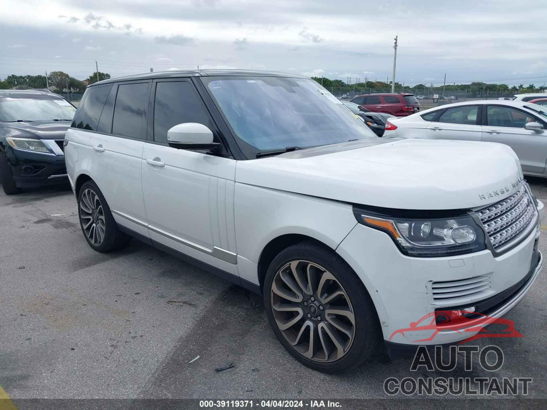 LAND ROVER RANGE ROVER 2016 - SALGS2EF1GA290344