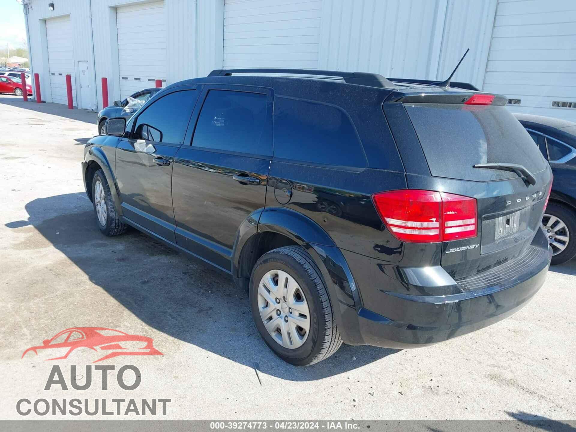 DODGE JOURNEY 2017 - 3C4PDCAB3HT560467