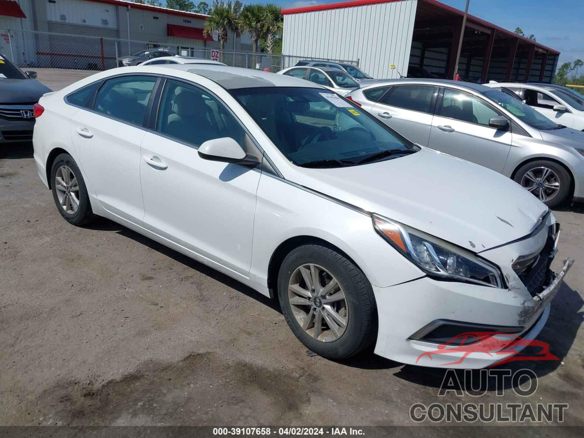 HYUNDAI SONATA 2016 - 5NPE24AF7GH332668