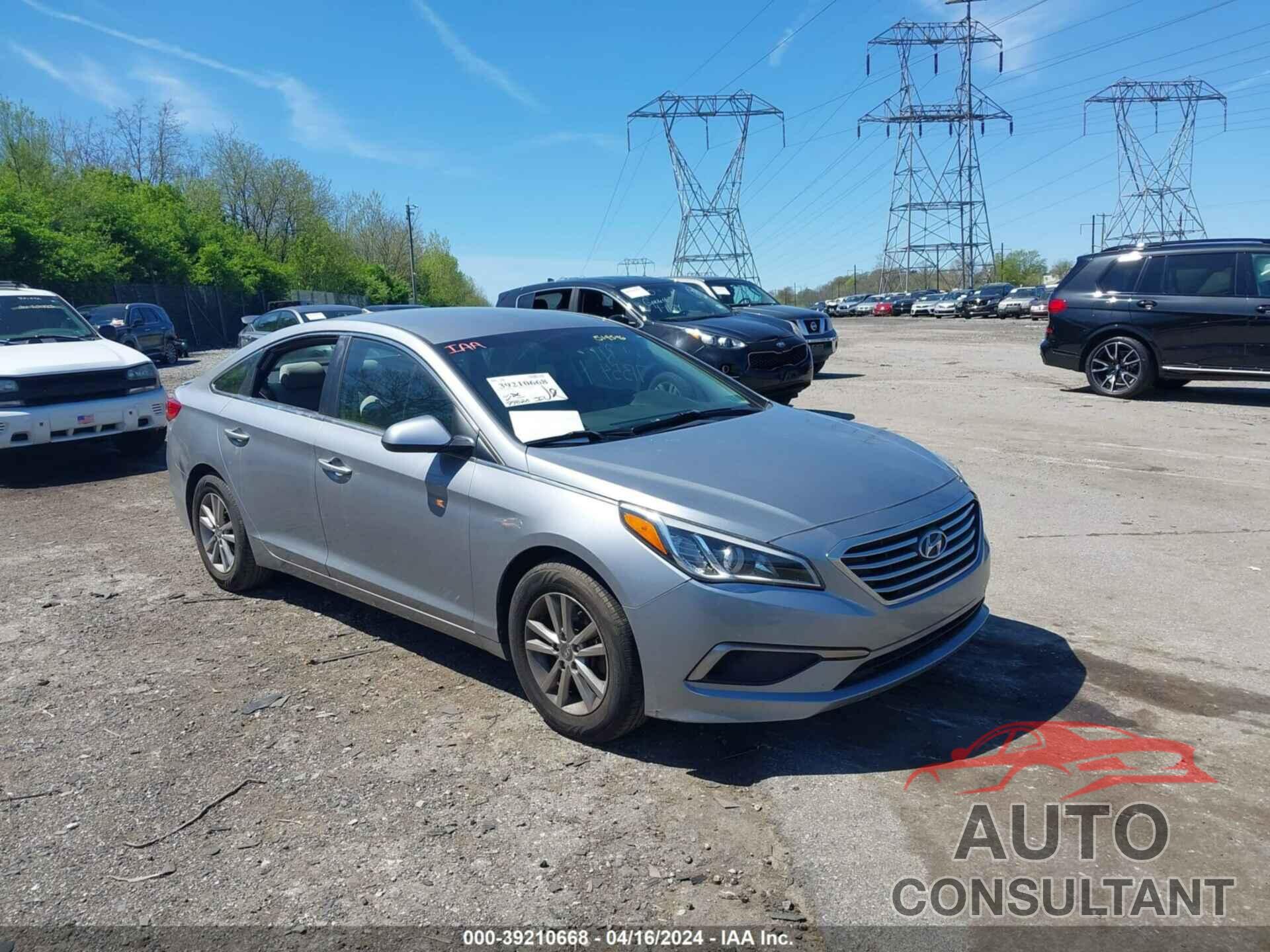 HYUNDAI SONATA 2017 - 5NPE24AF3HH514546