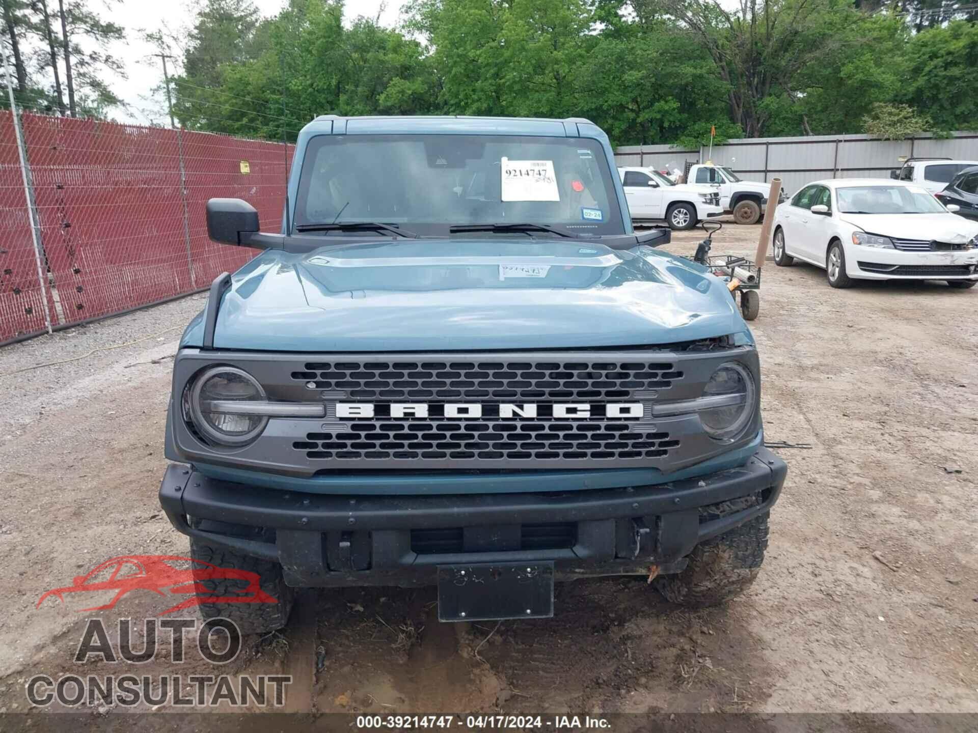 FORD BRONCO 2022 - 1FMEE5DH3NLB29033