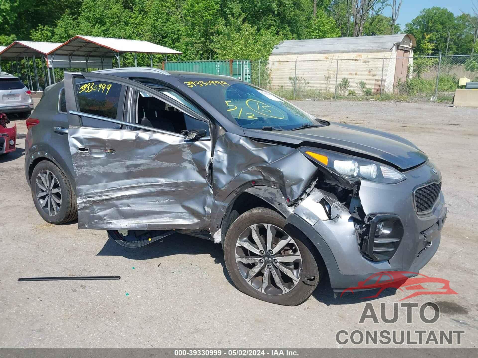 KIA SPORTAGE 2017 - KNDPN3AC8H7032398