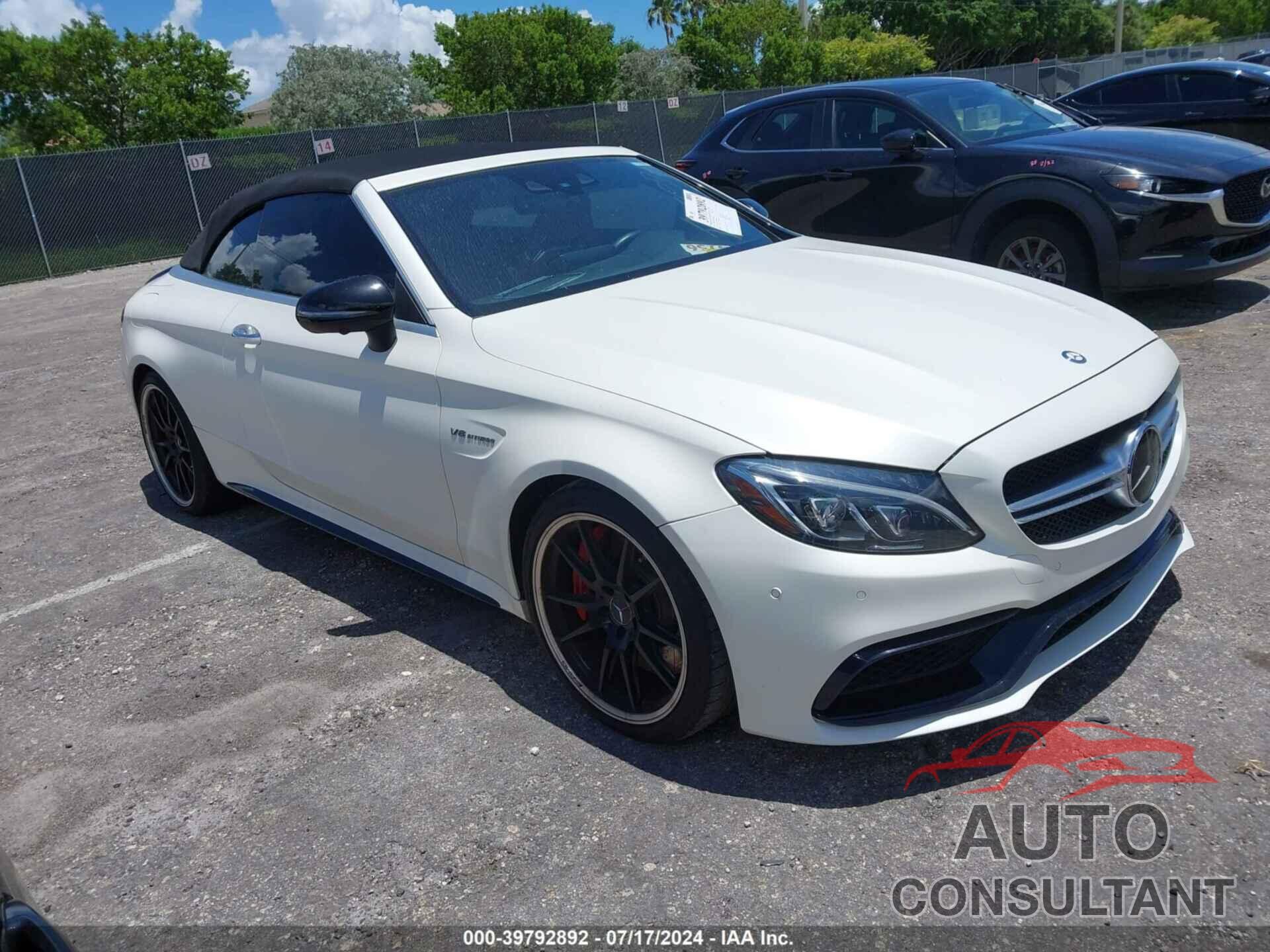 MERCEDES-BENZ AMG C 63 2017 - WDDWK8HB5HF449858