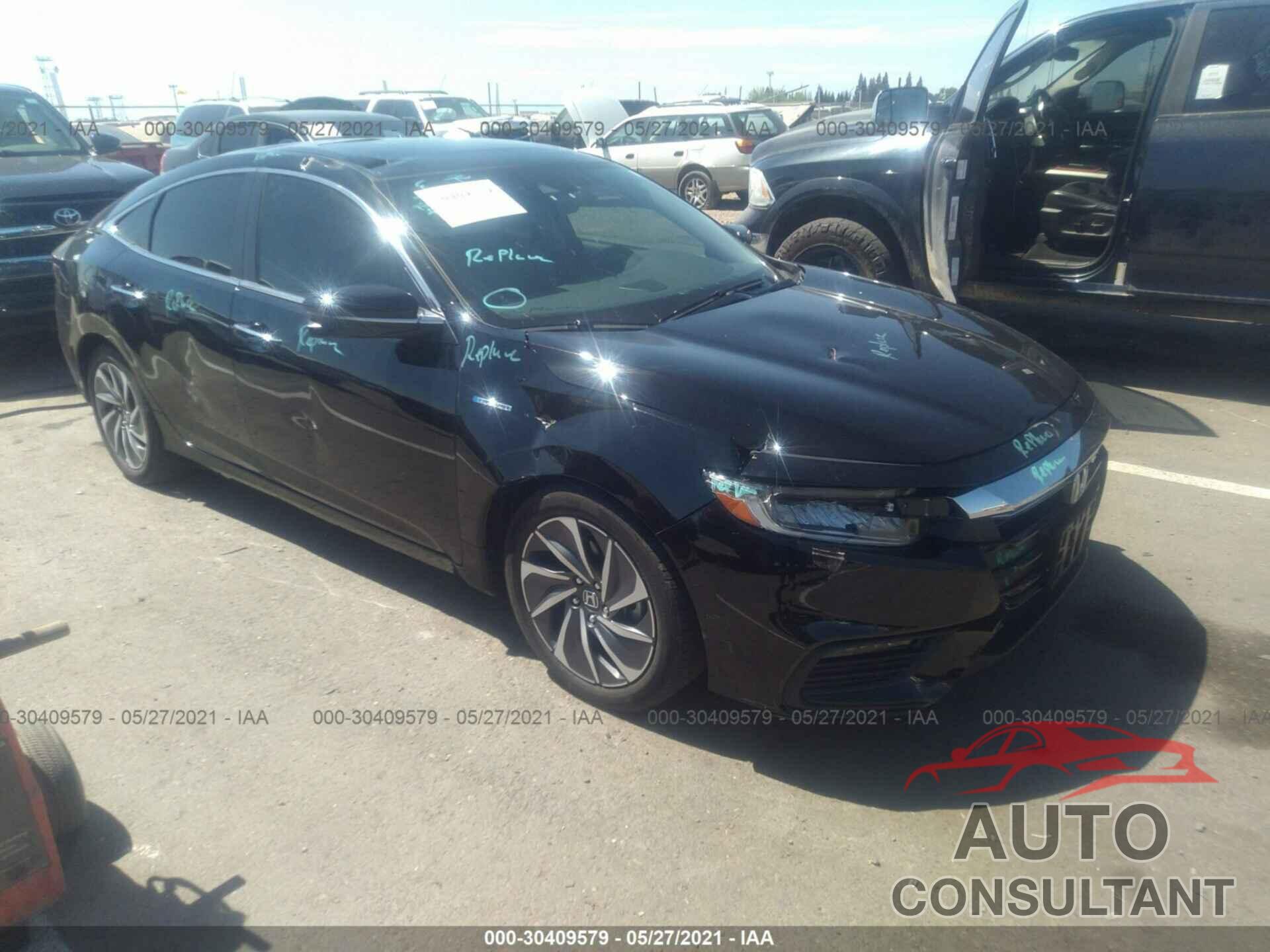 HONDA INSIGHT 2019 - 19XZE4F96KE017918