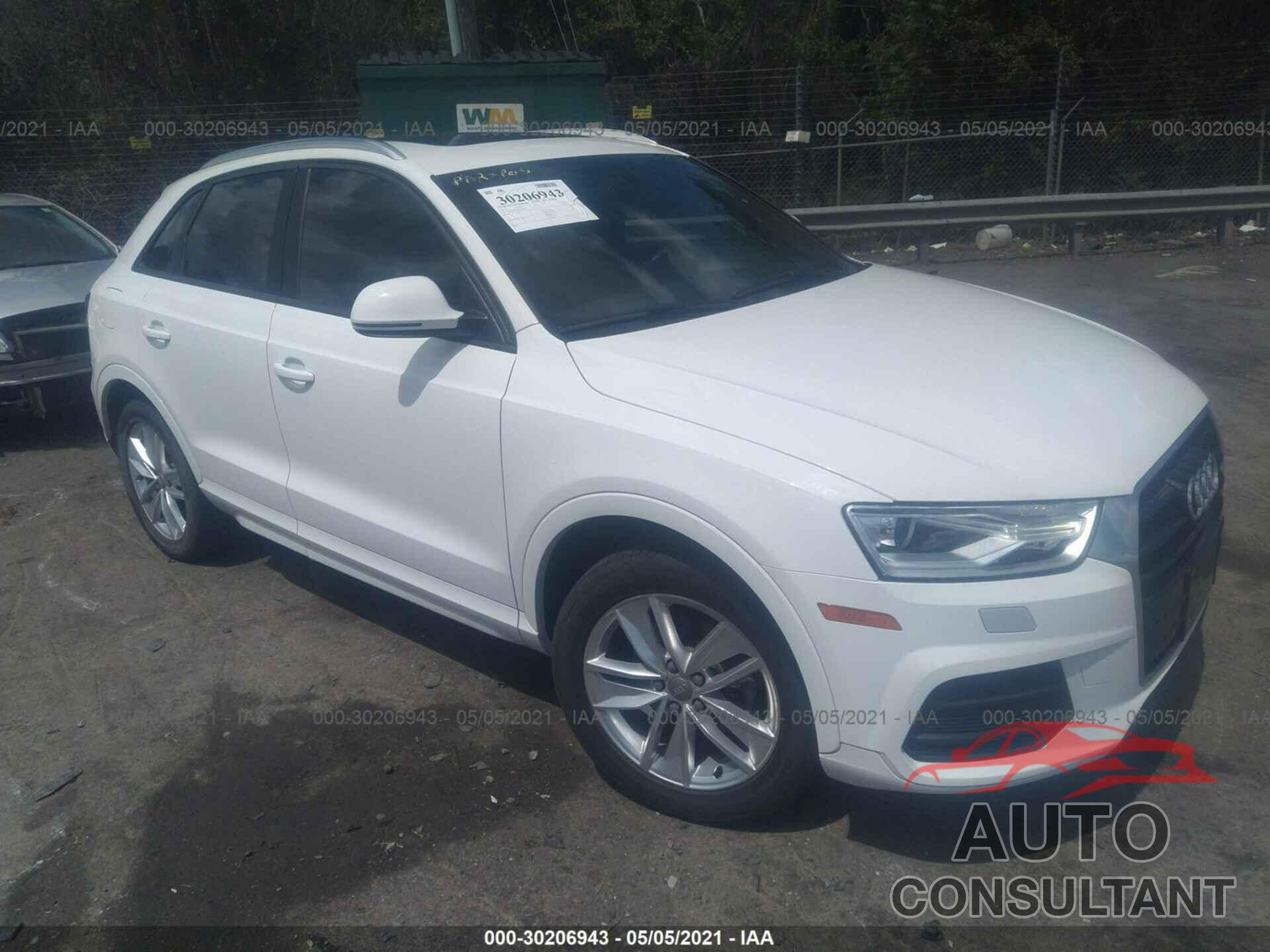 AUDI Q3 2017 - WA1BCCFS0HR006957