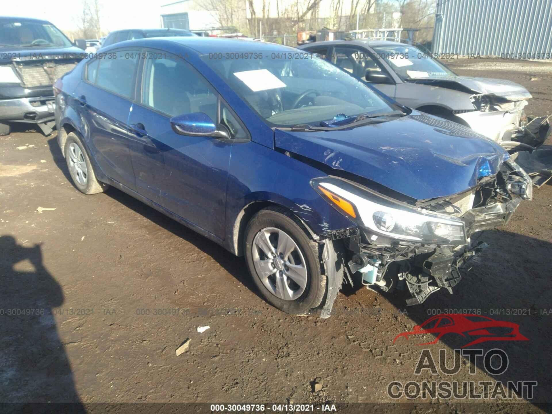 KIA FORTE 2017 - 3KPFK4A78HE126343