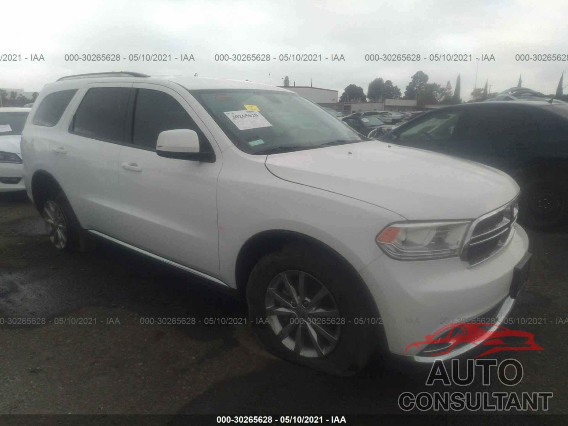 DODGE DURANGO 2017 - 1C4RDHAG6HC610985