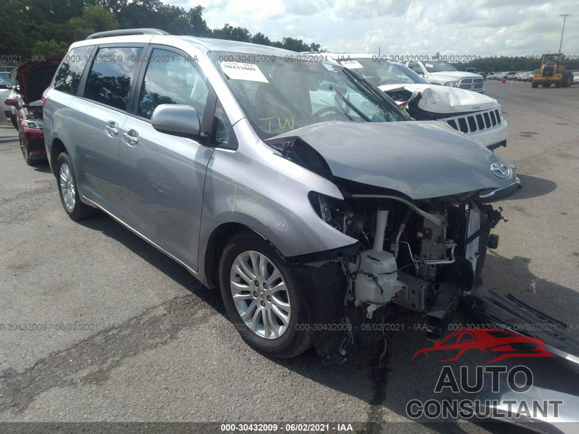 TOYOTA SIENNA 2017 - 5TDYZ3DC6HS794610