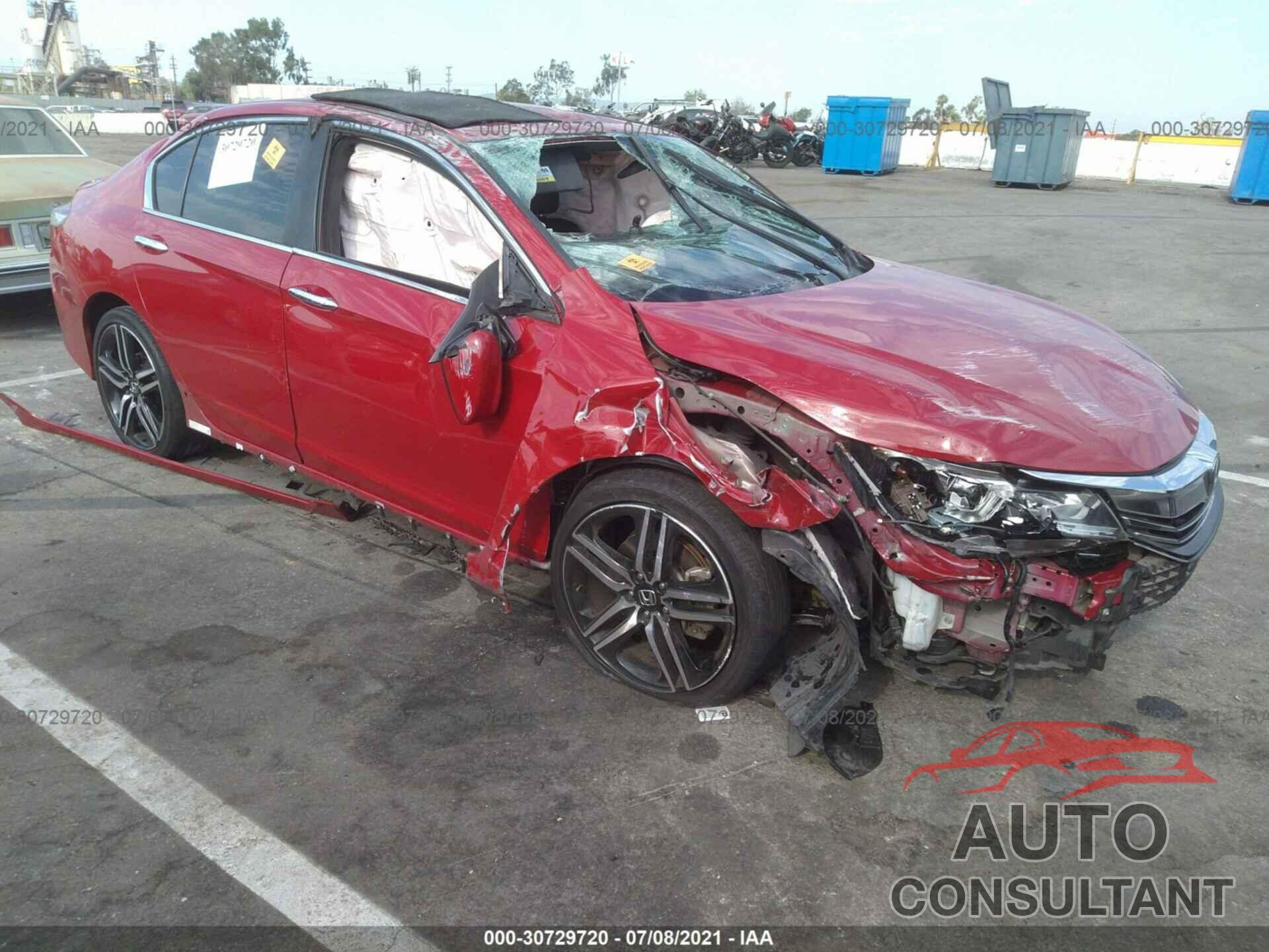 HONDA ACCORD SEDAN 2016 - 1HGCR2F50GA219144