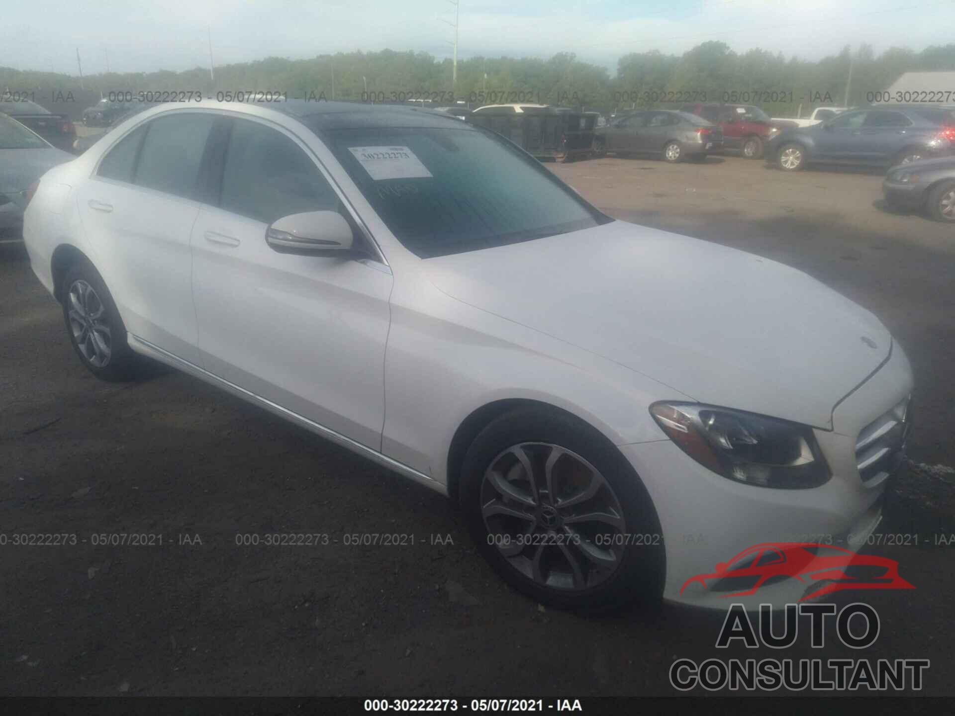 MERCEDES-BENZ C-CLASS 2017 - 55SWF4KBXHU214178