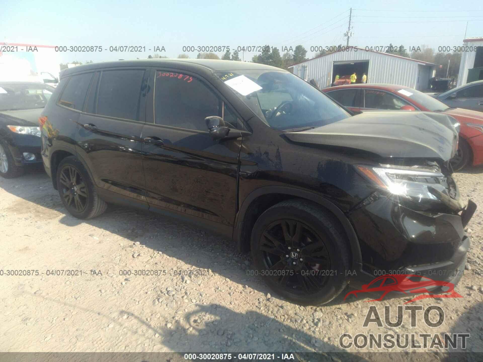 HONDA PASSPORT 2019 - 5FNYF7H2XKB007901