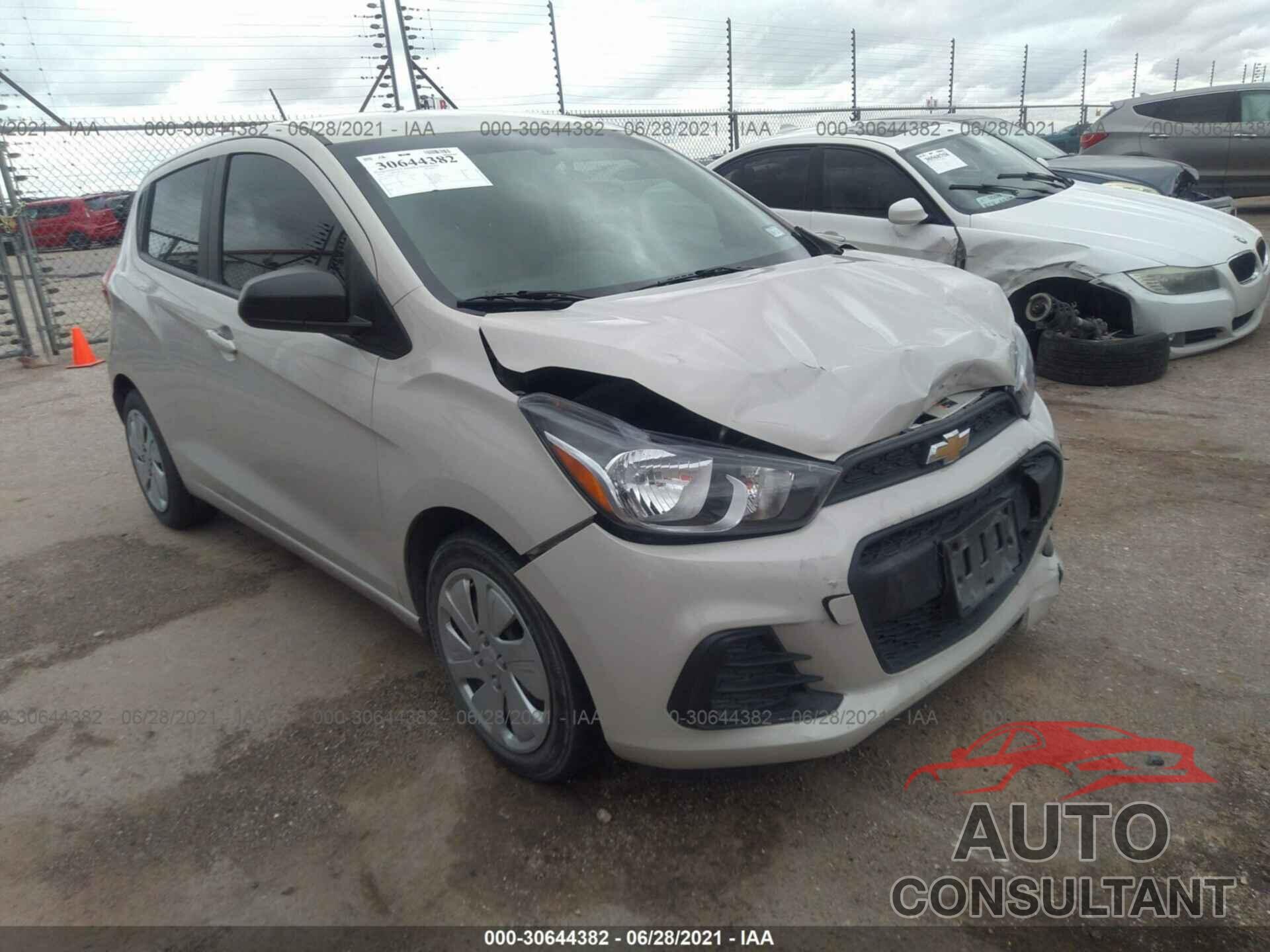 CHEVROLET SPARK 2018 - KL8CB6SA4JC450226