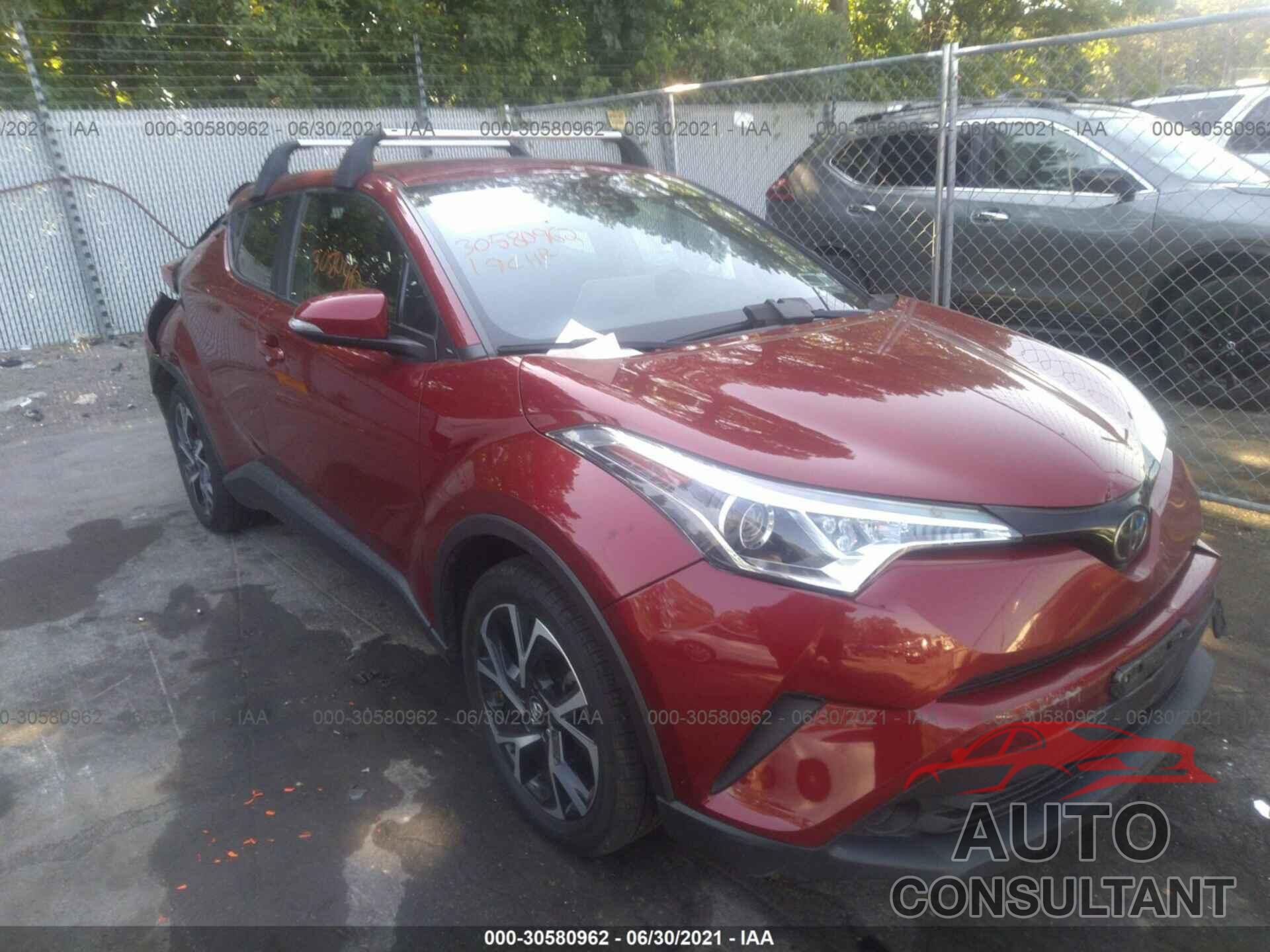 TOYOTA C-HR 2019 - NMTKHMBX5KR081482