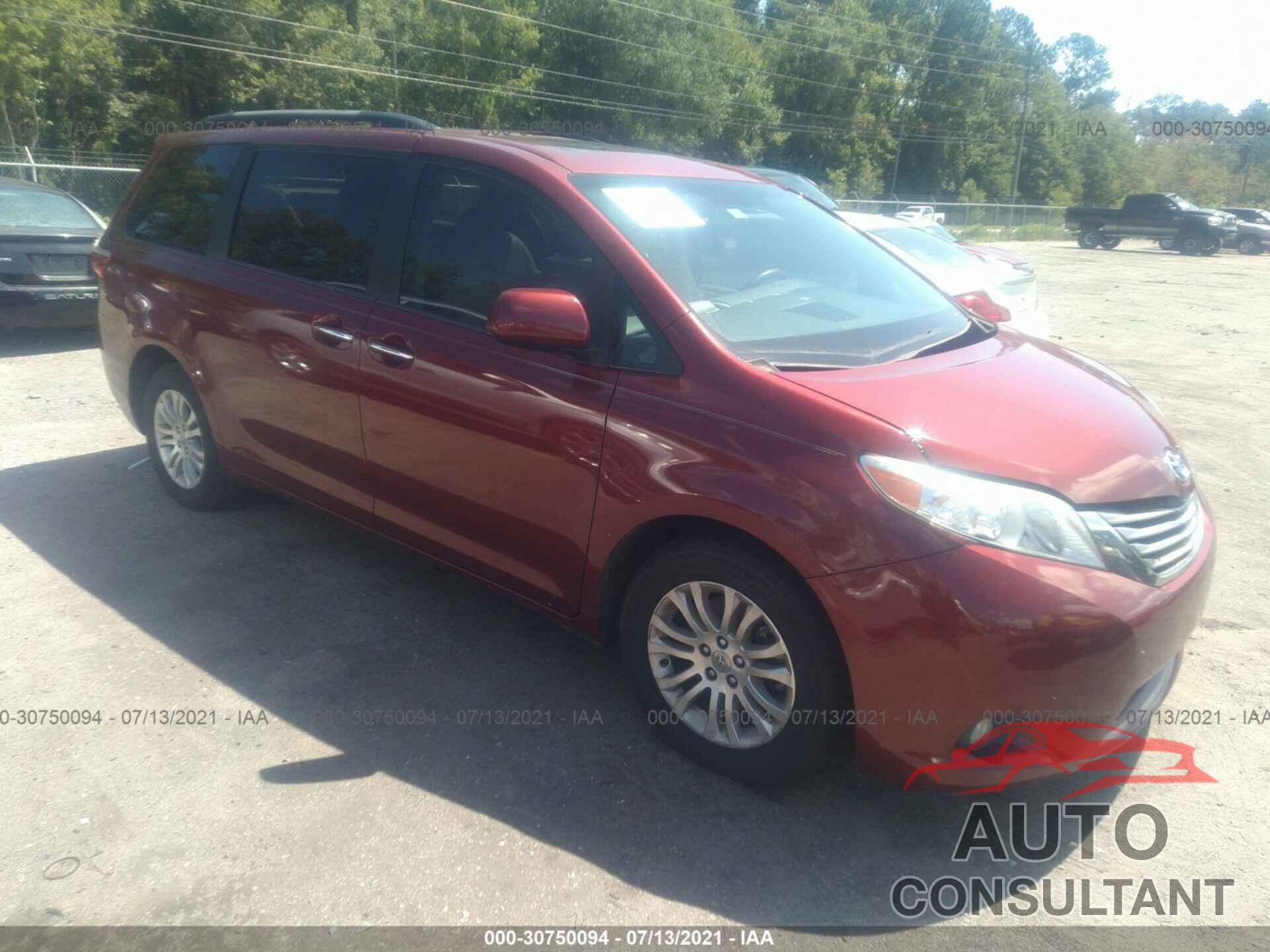 TOYOTA SIENNA 2017 - 5TDYZ3DCXHS807519