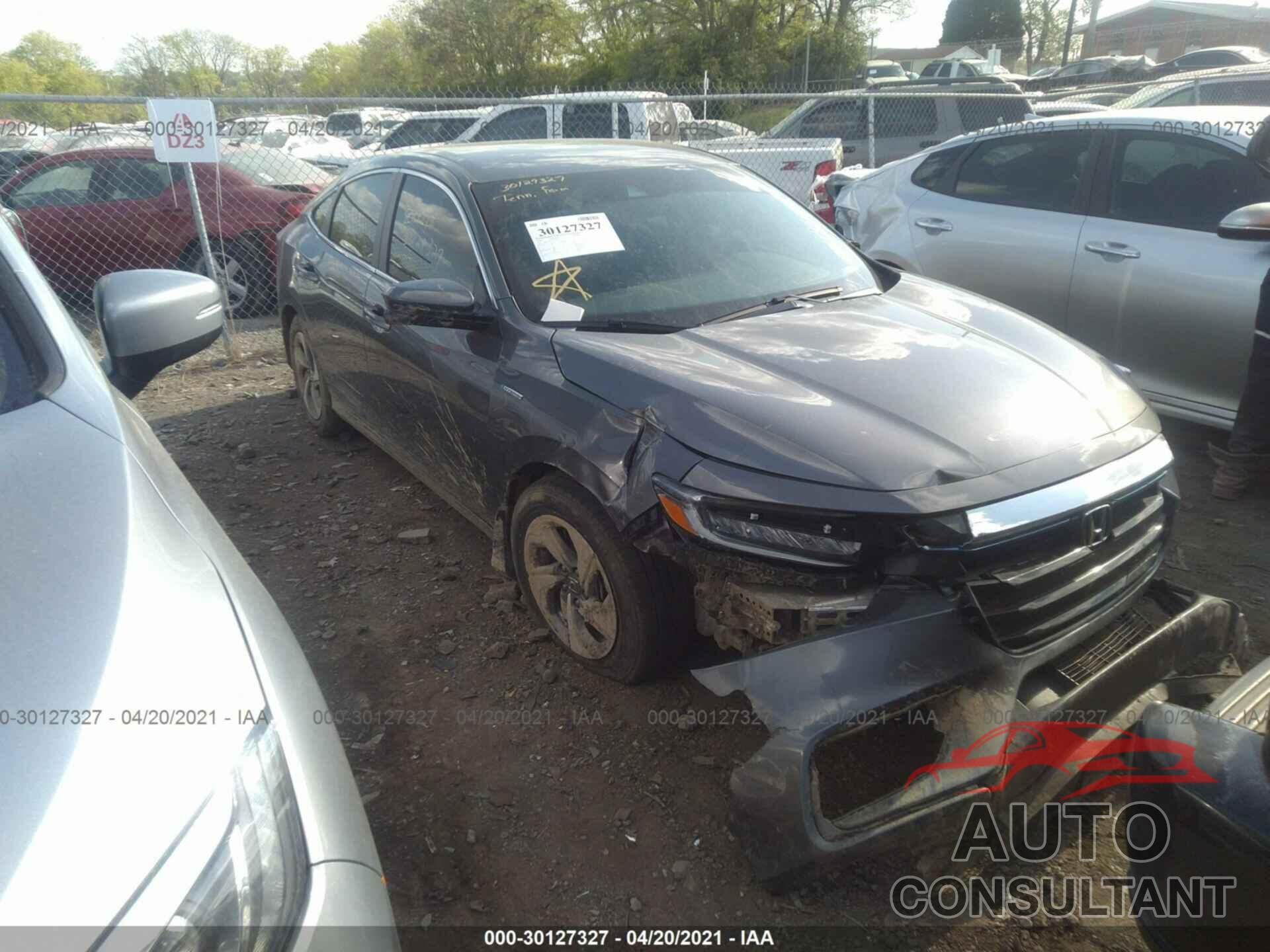 HONDA INSIGHT 2020 - 19XZE4F54LE001747