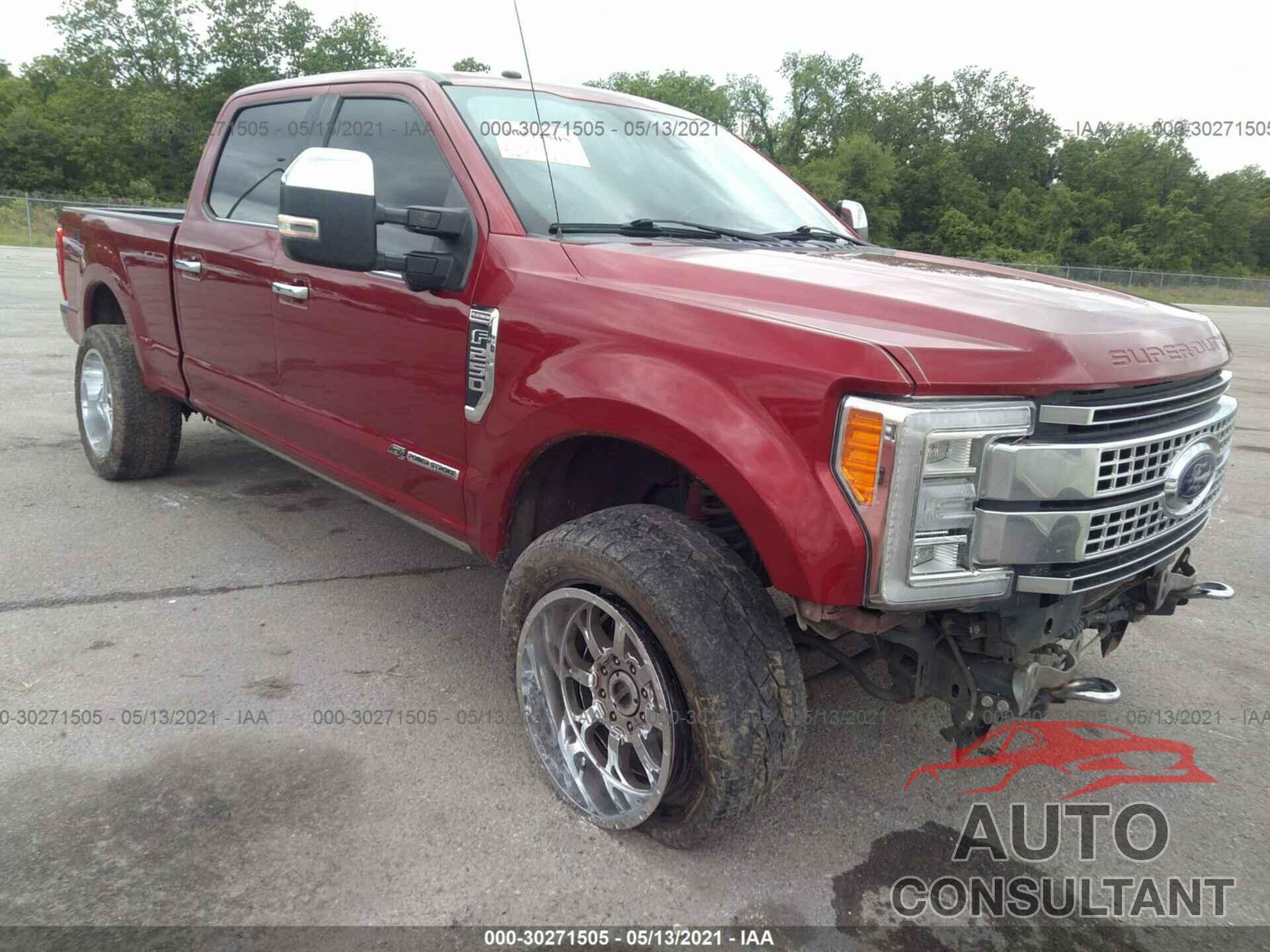 FORD SUPER DUTY F-250 SRW 2017 - 1FT7W2BT8HEB45608